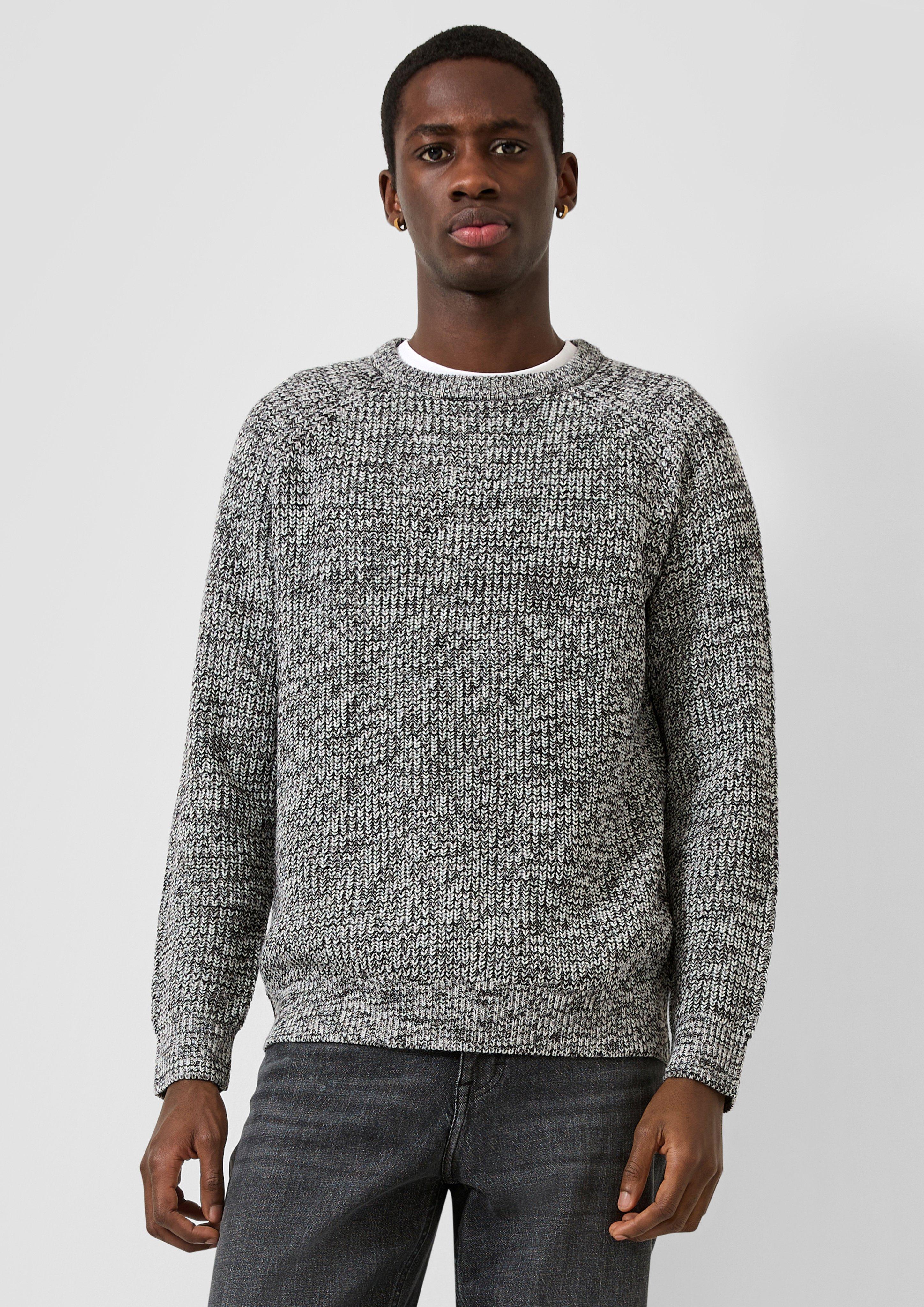 Strickpullover in Farbe graphit von QS