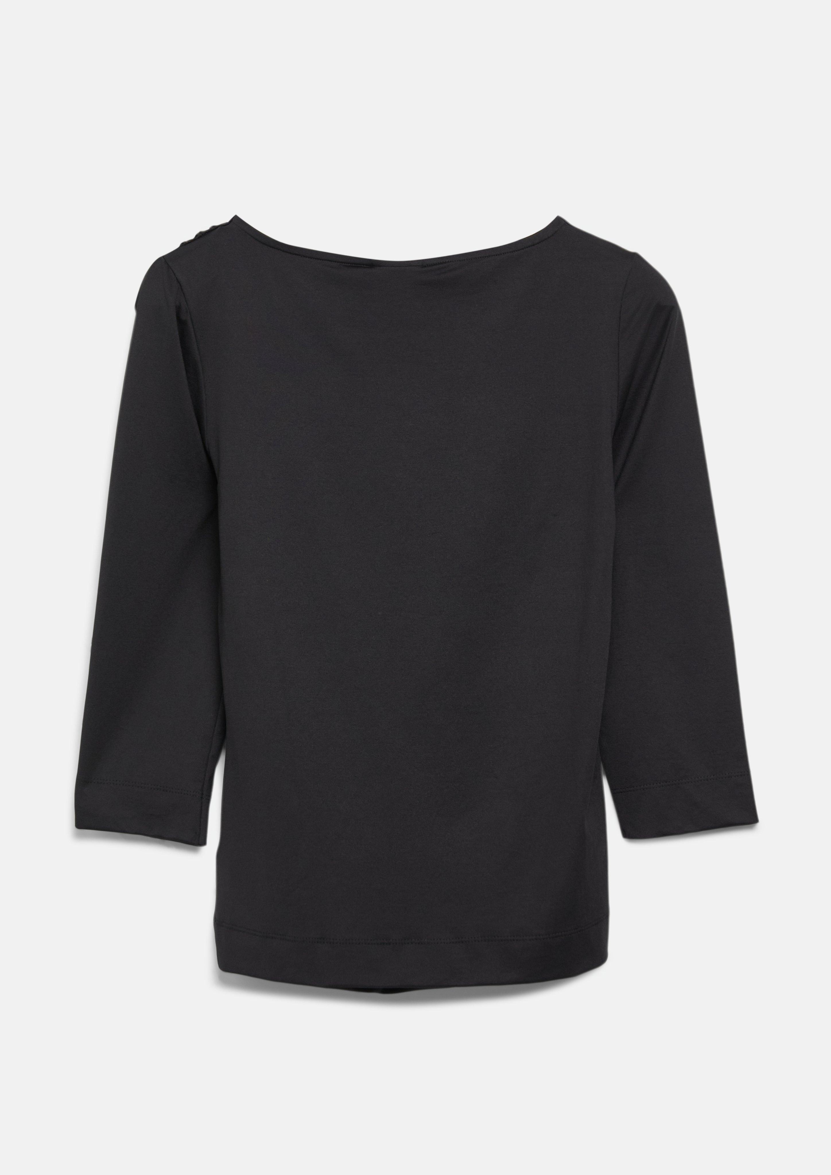 Damen T-Shirt in schwarz von s.Oliver BLACK LABEL