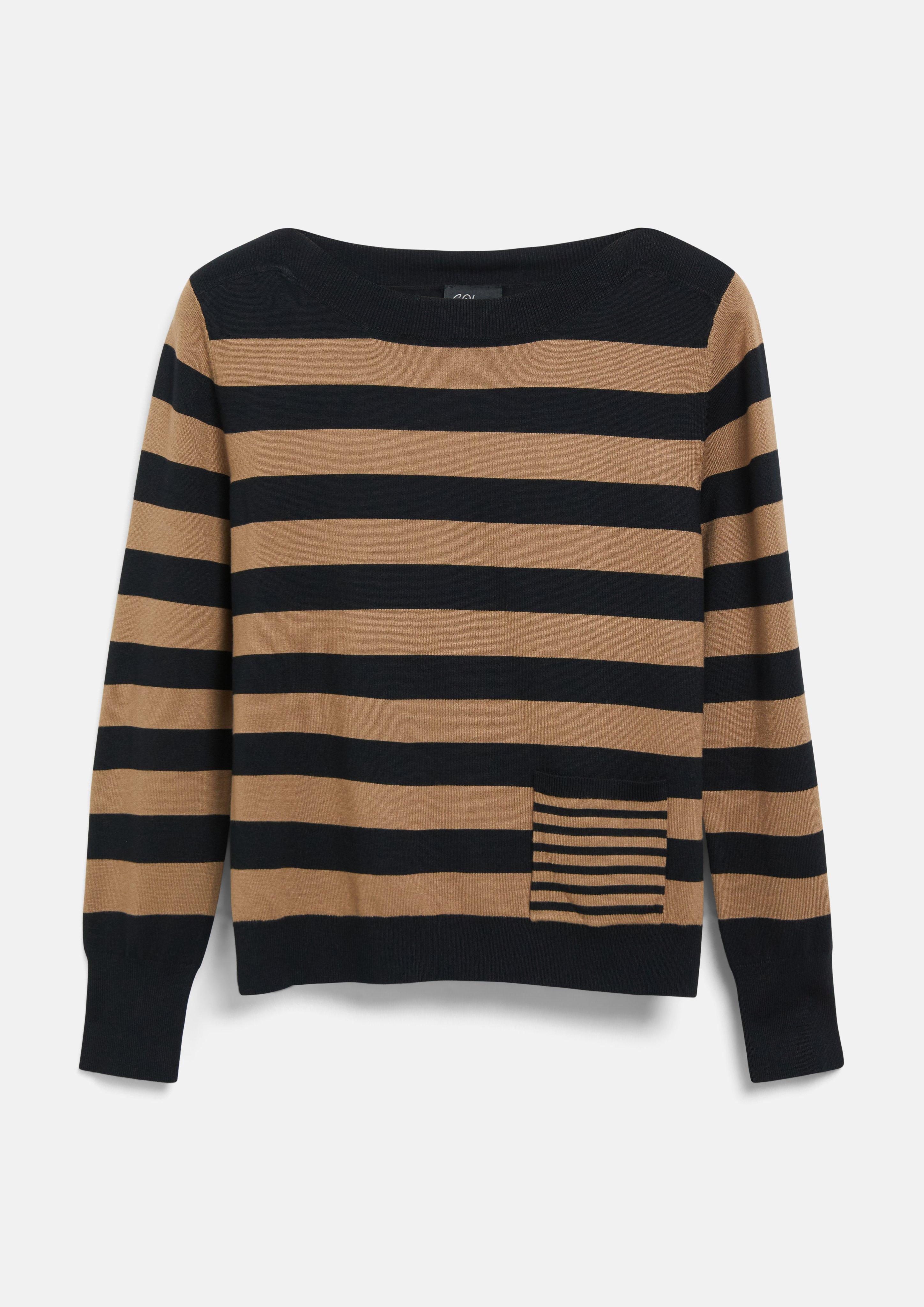 Women Knitted pullover in black by s.Oliver BLACK LABEL