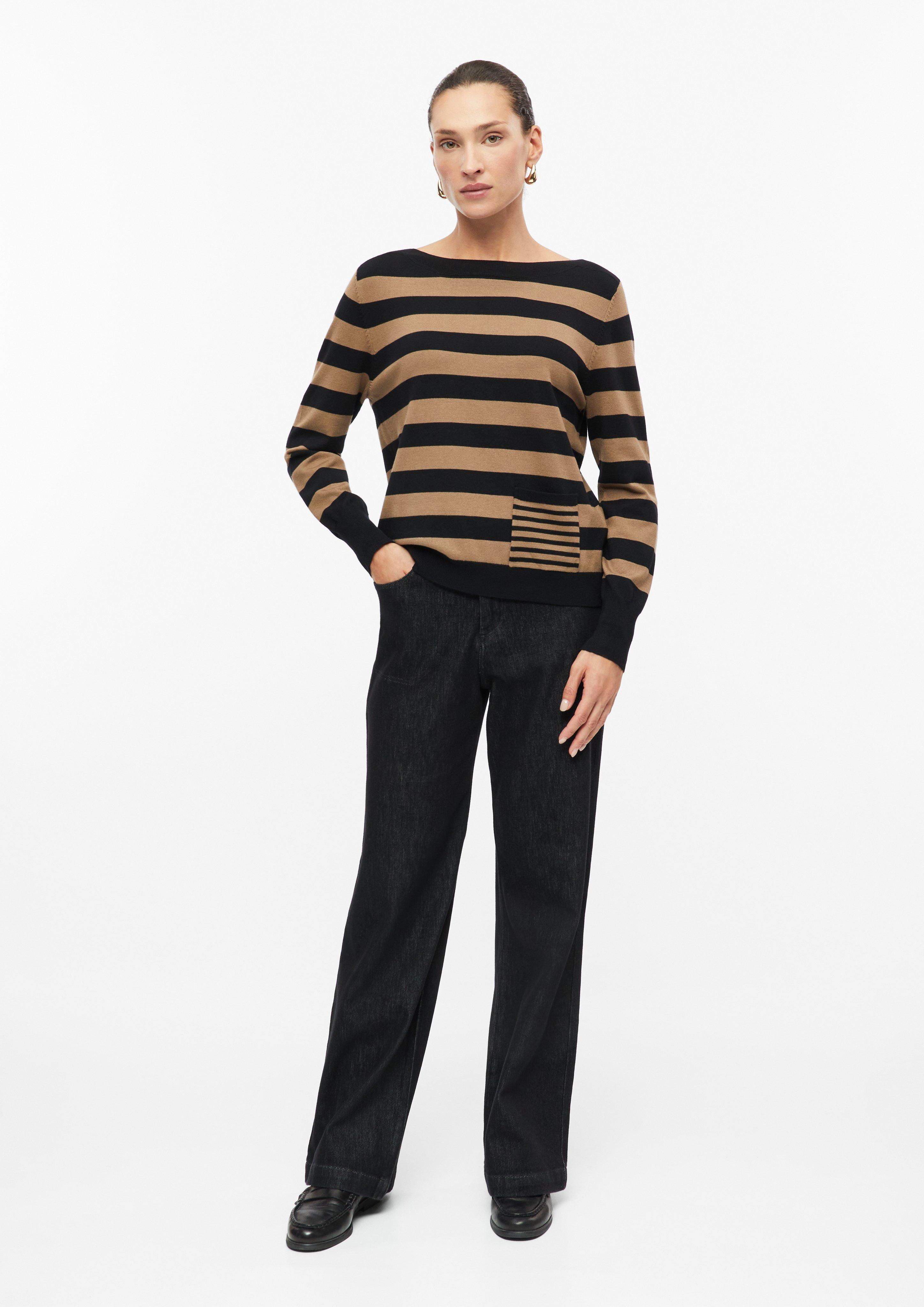 Women Knitted pullover in black by s.Oliver BLACK LABEL