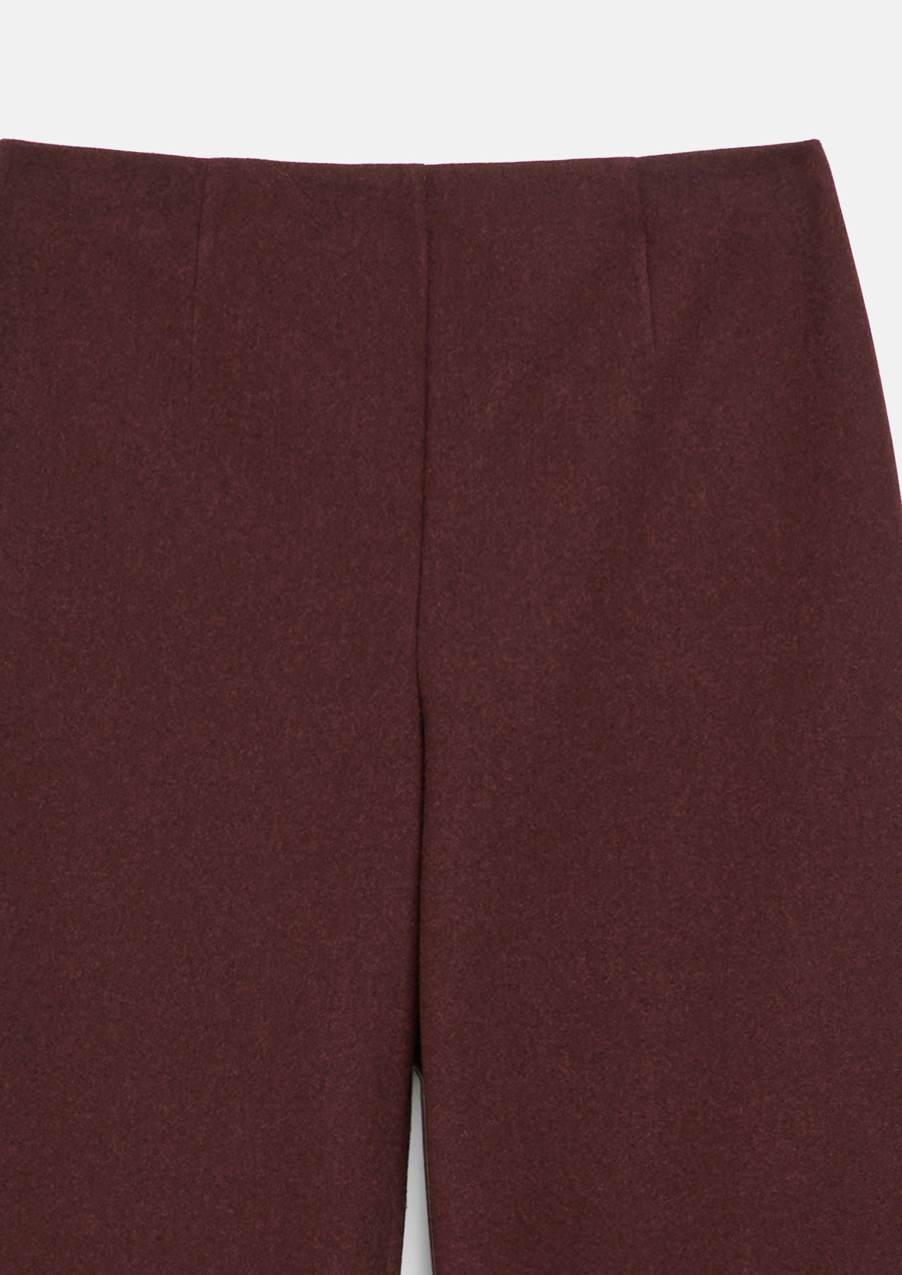 Dames Broek in rood van s.Oliver BLACK LABEL