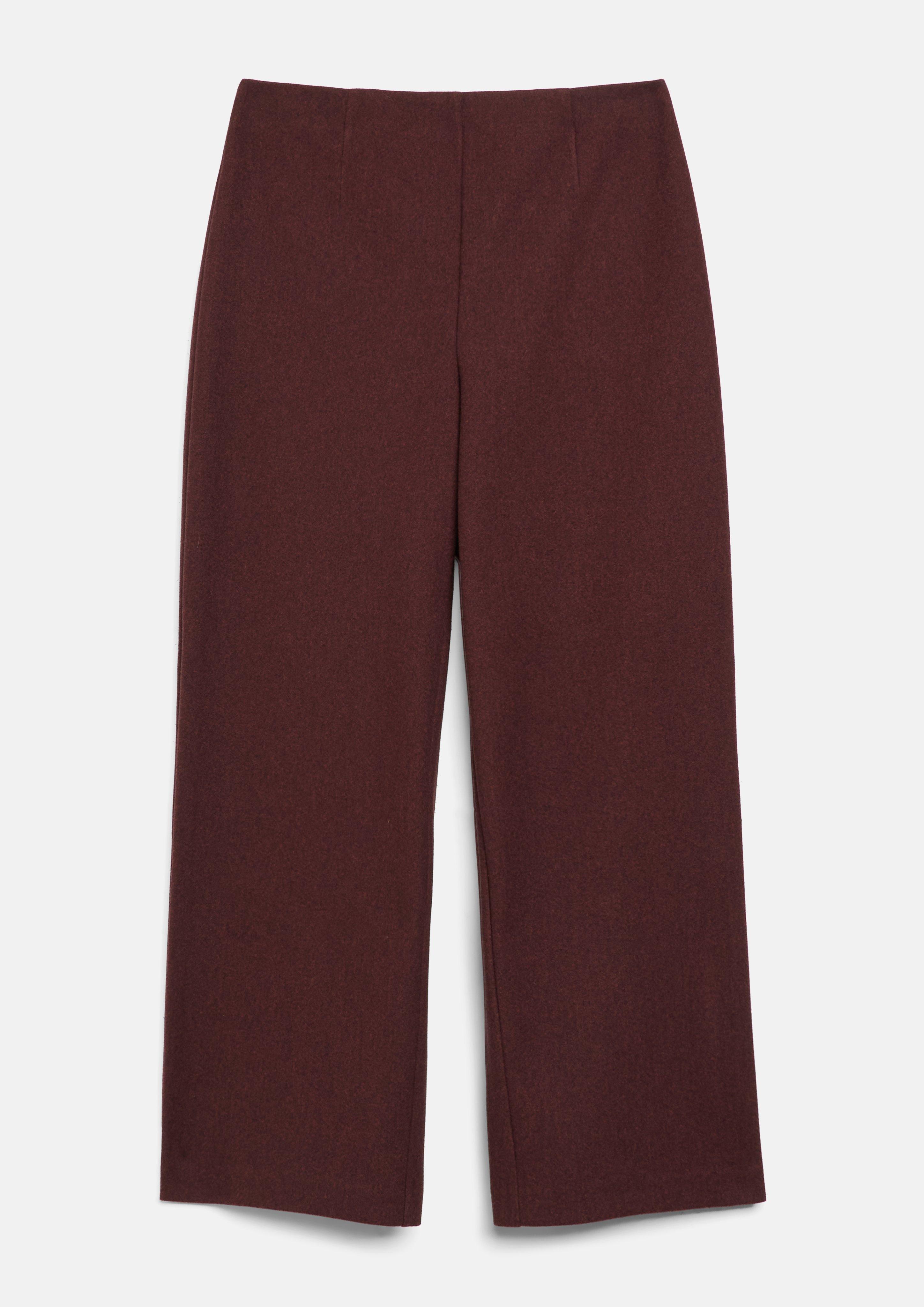 Dames Broek in rood van s.Oliver BLACK LABEL