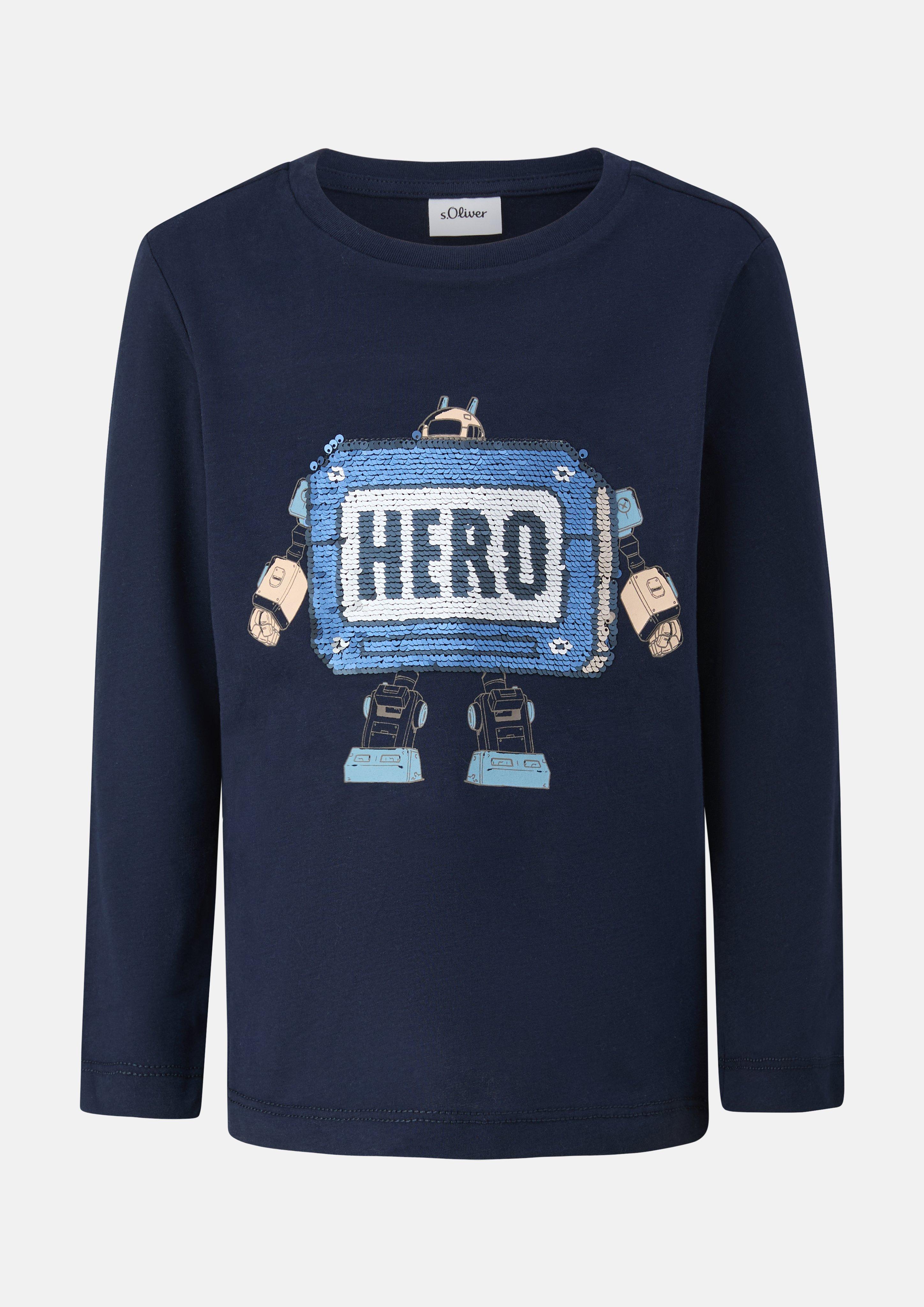 T-Shirt in Farbe navy von s.Oliver