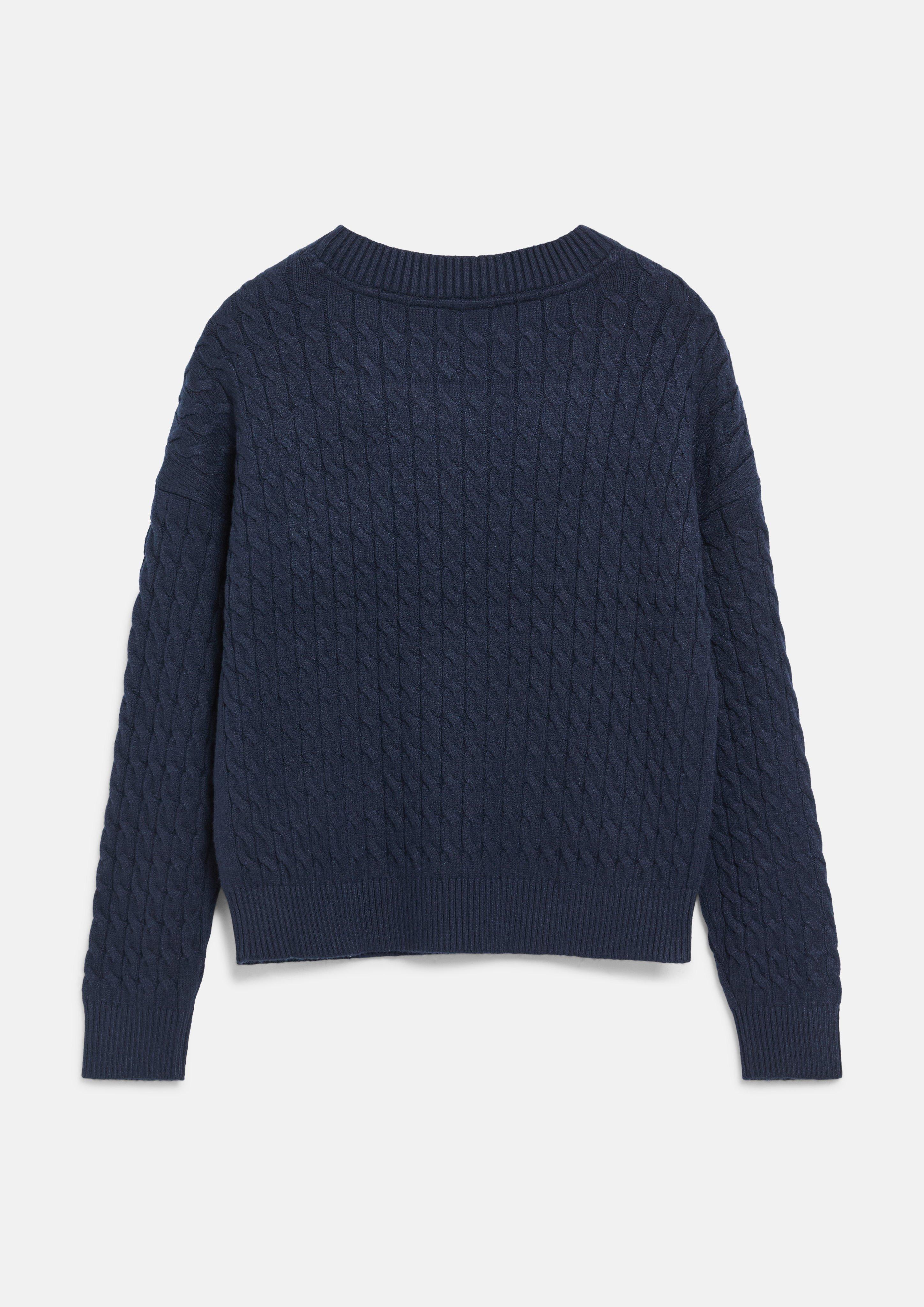 Kinder Strickpullover in blau von s.Oliver