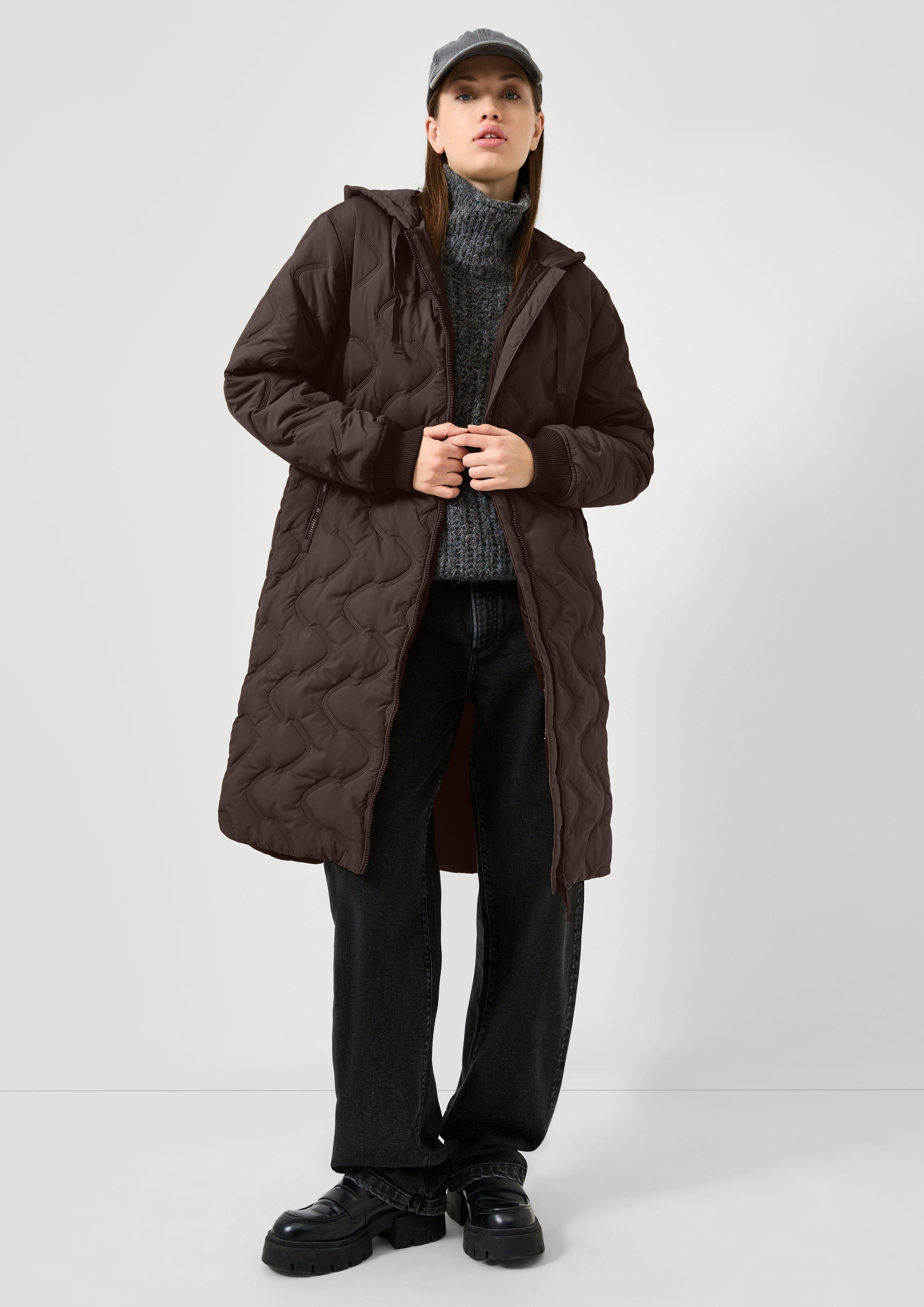 Women Outdoor coat in brown by QS