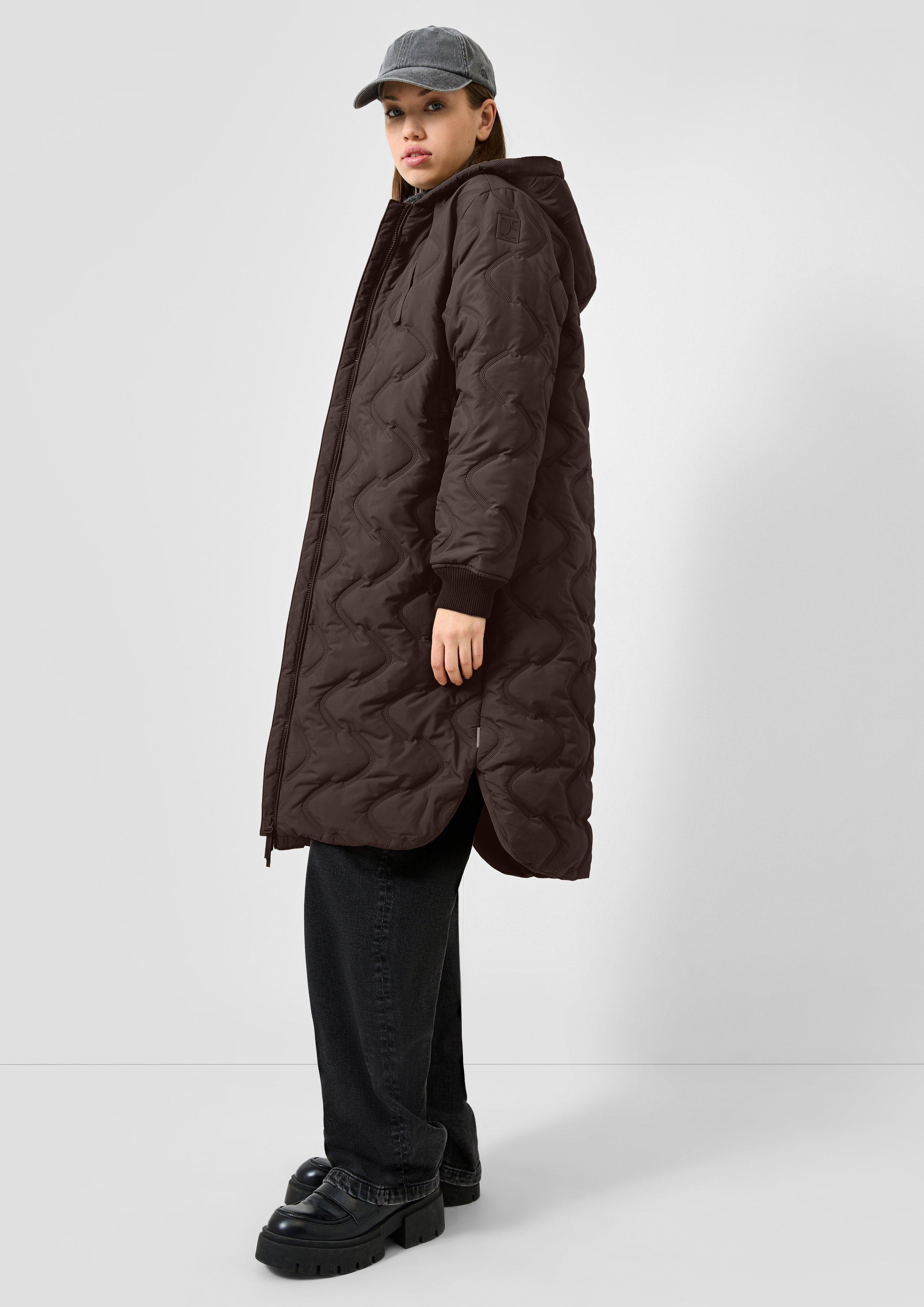 Women Outdoor coat in brown by QS