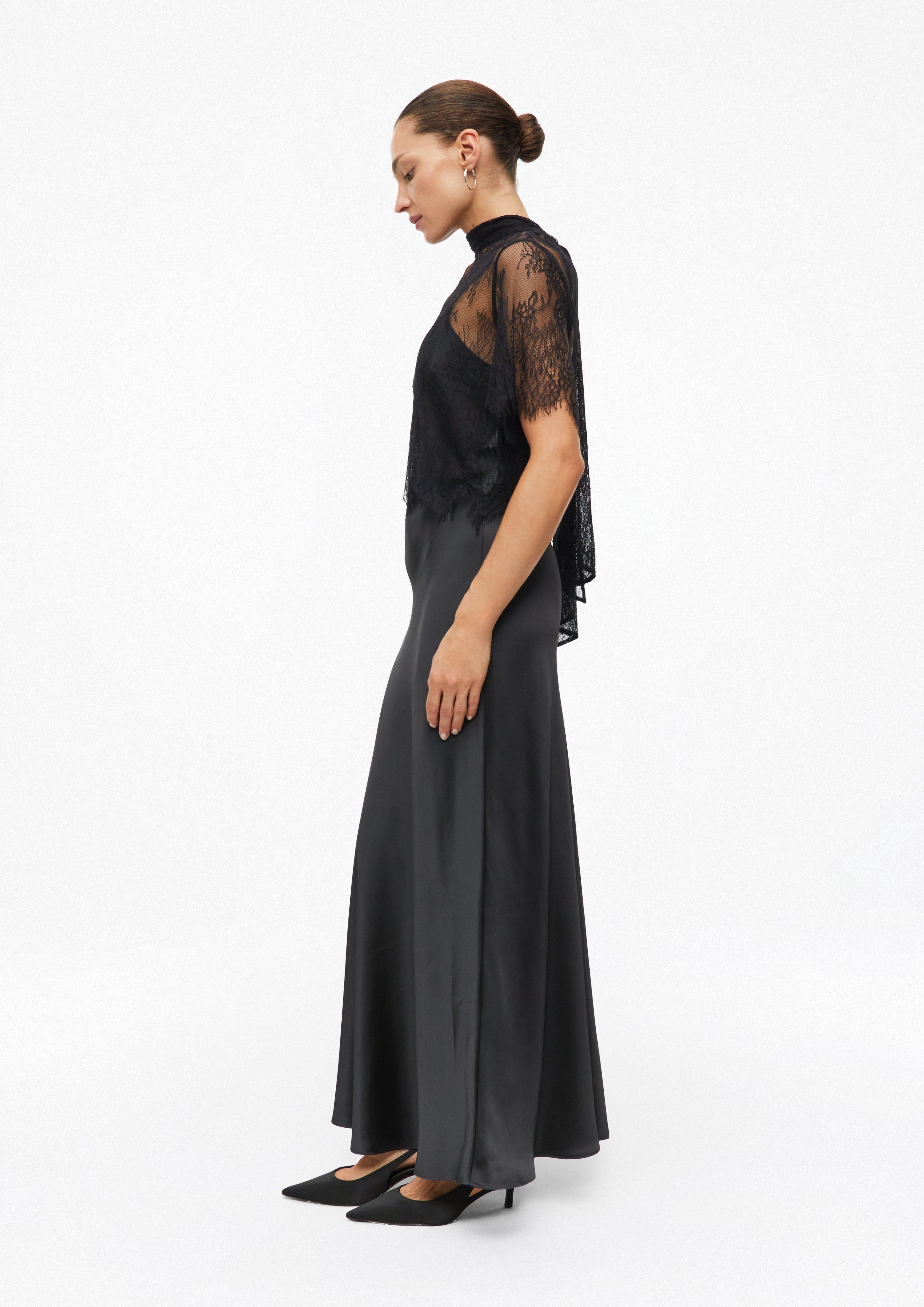 Femmes Robe en noir de s.Oliver BLACK LABEL
