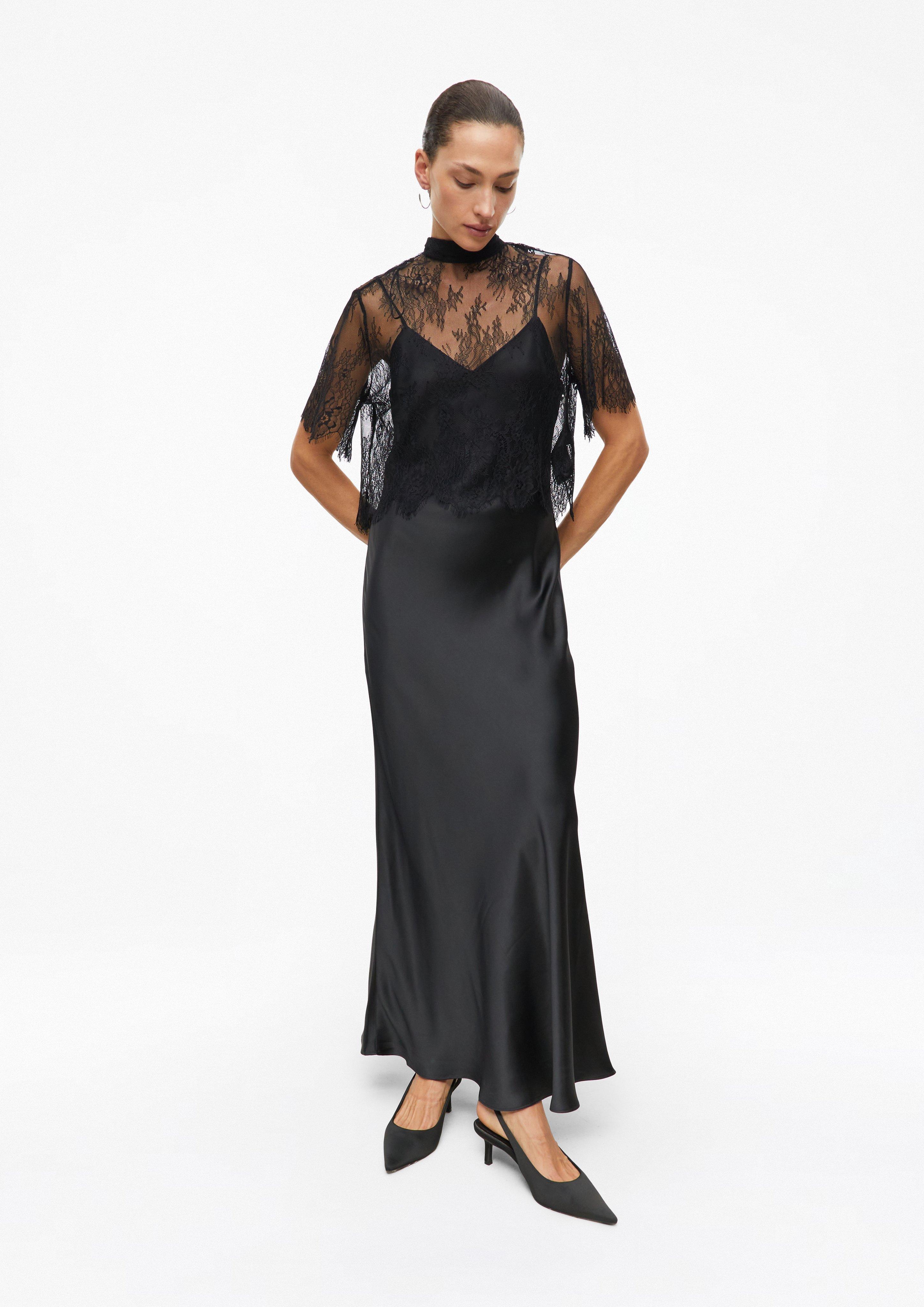 Femmes Robe en noir de s.Oliver BLACK LABEL