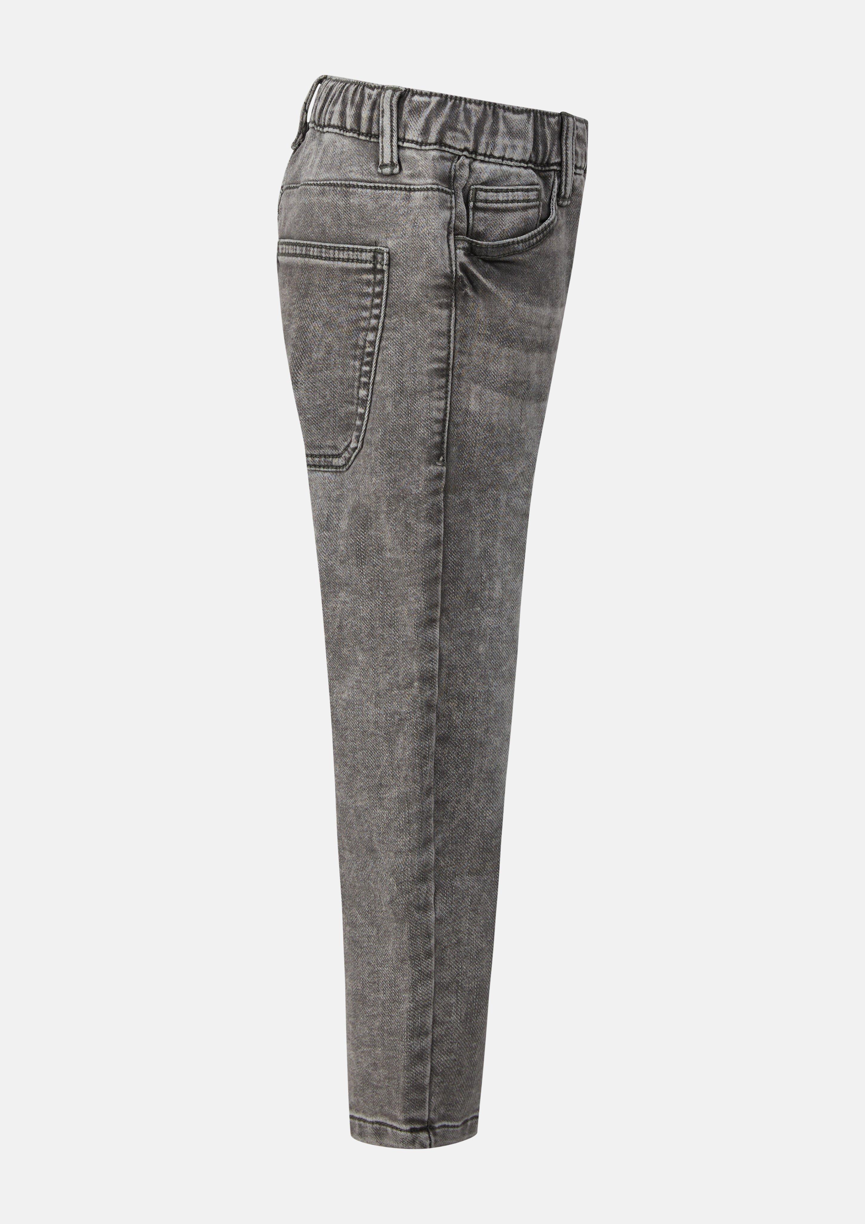 Junior Jeans Jogg Pelle / Regular Fit / Mid Rise / Straight Leg / zacht &amp; warm in grijs van s.Oliver