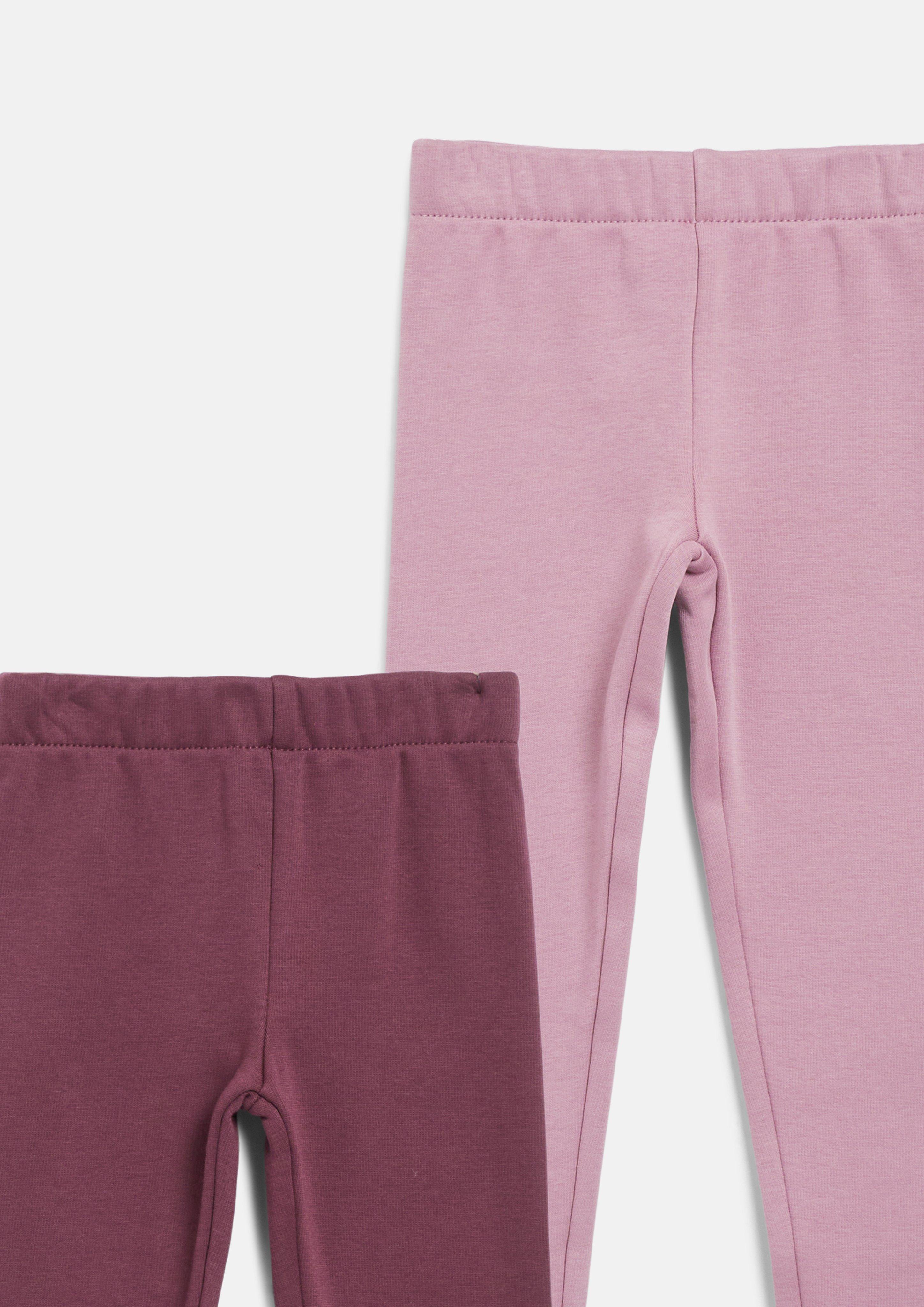 Junior Lot de 2 leggings thermiques en rose de s.Oliver
