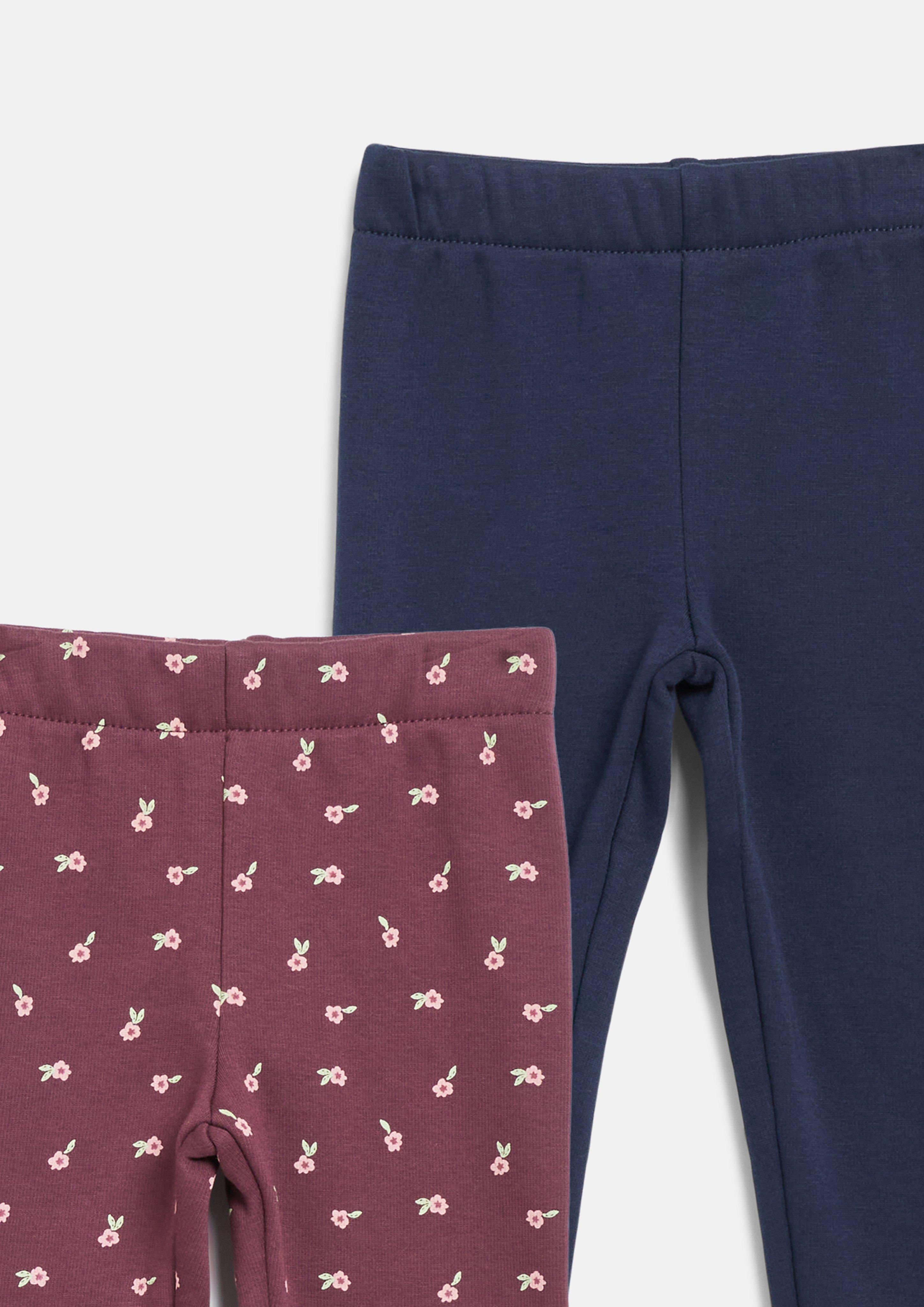 Junior Lot de 2 leggings thermiques en rouge de s.Oliver