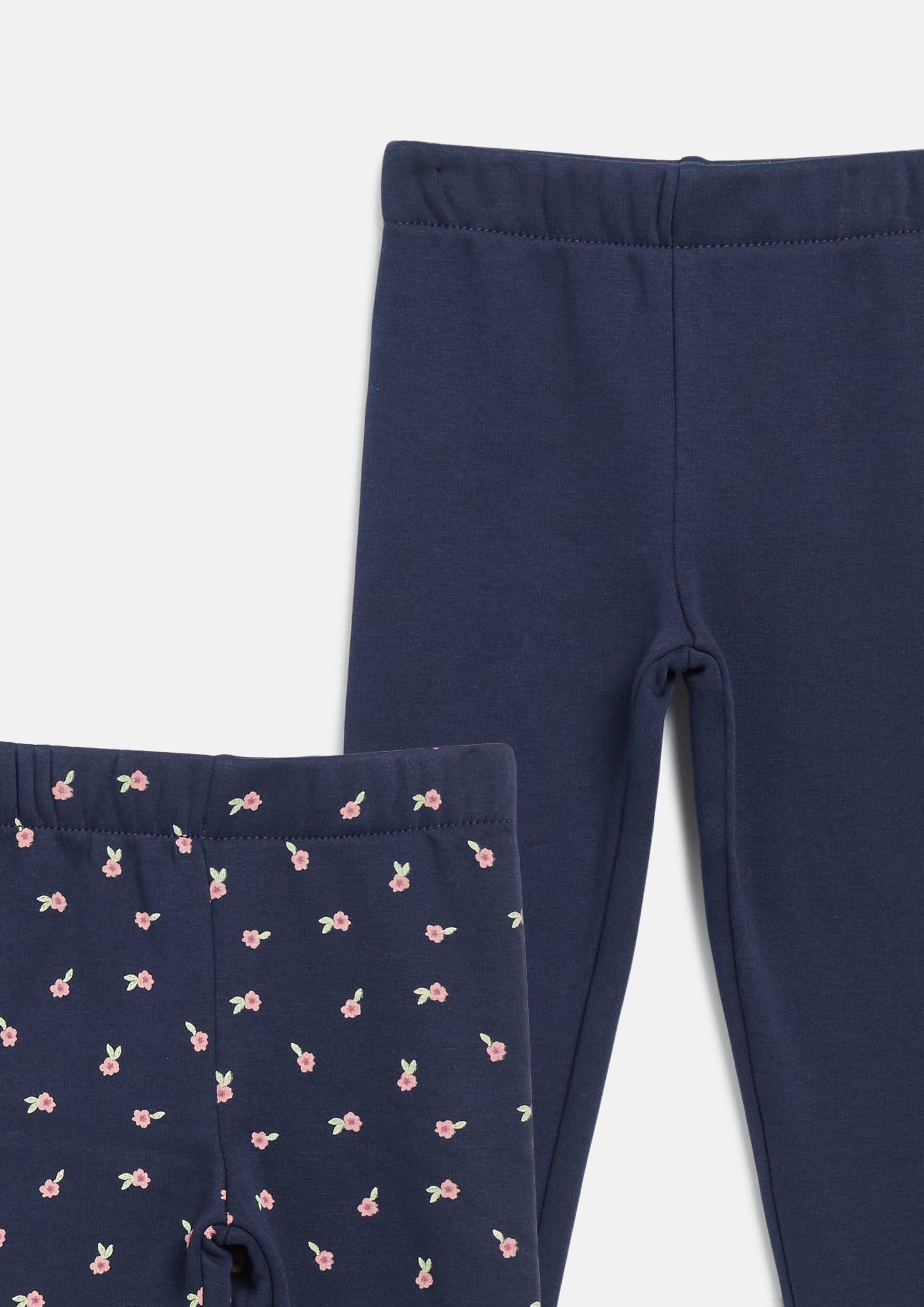 Junior Lot de 2 leggings thermiques en bleu de s.Oliver