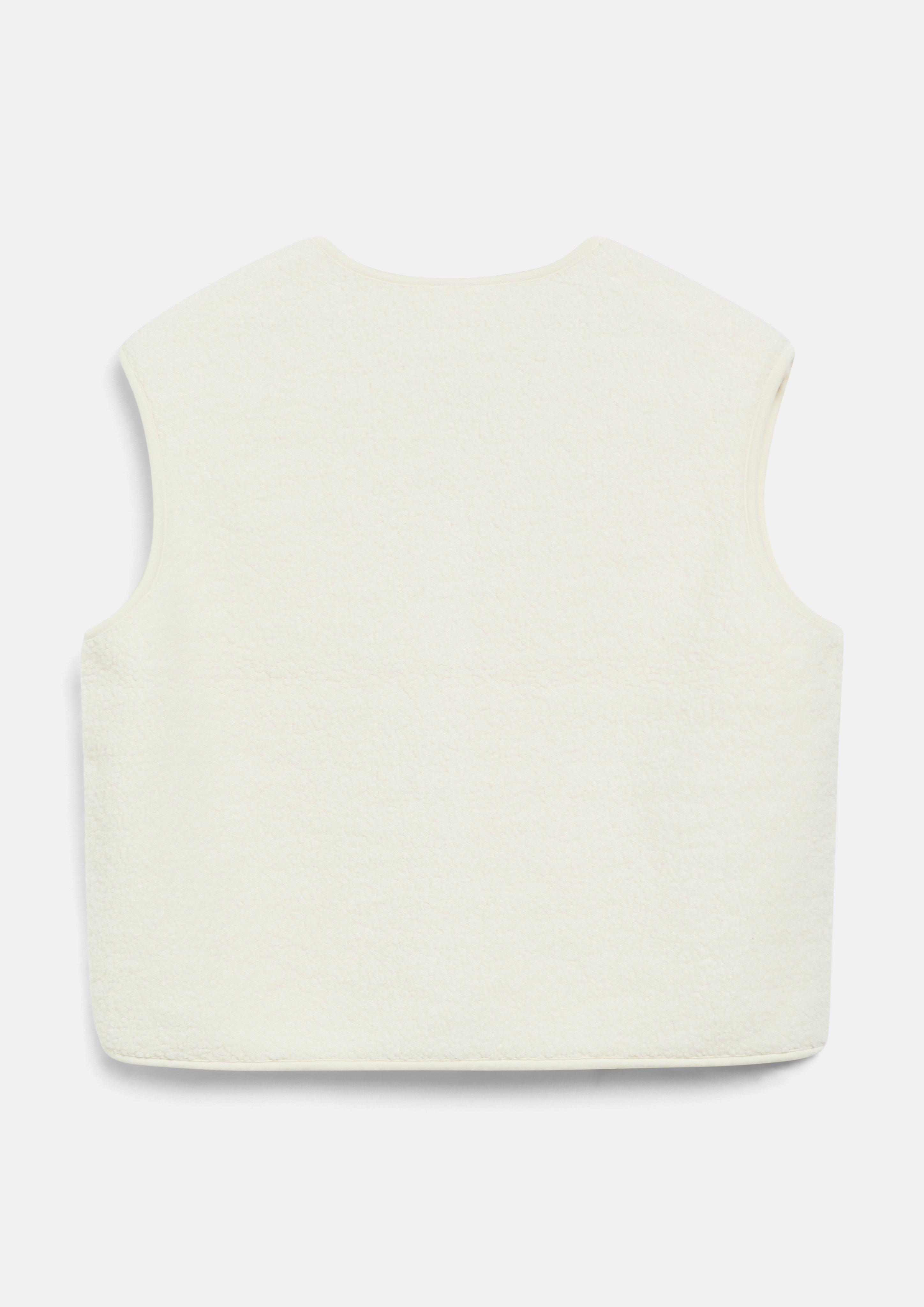 Dames Binnen vest in beige van s.Oliver