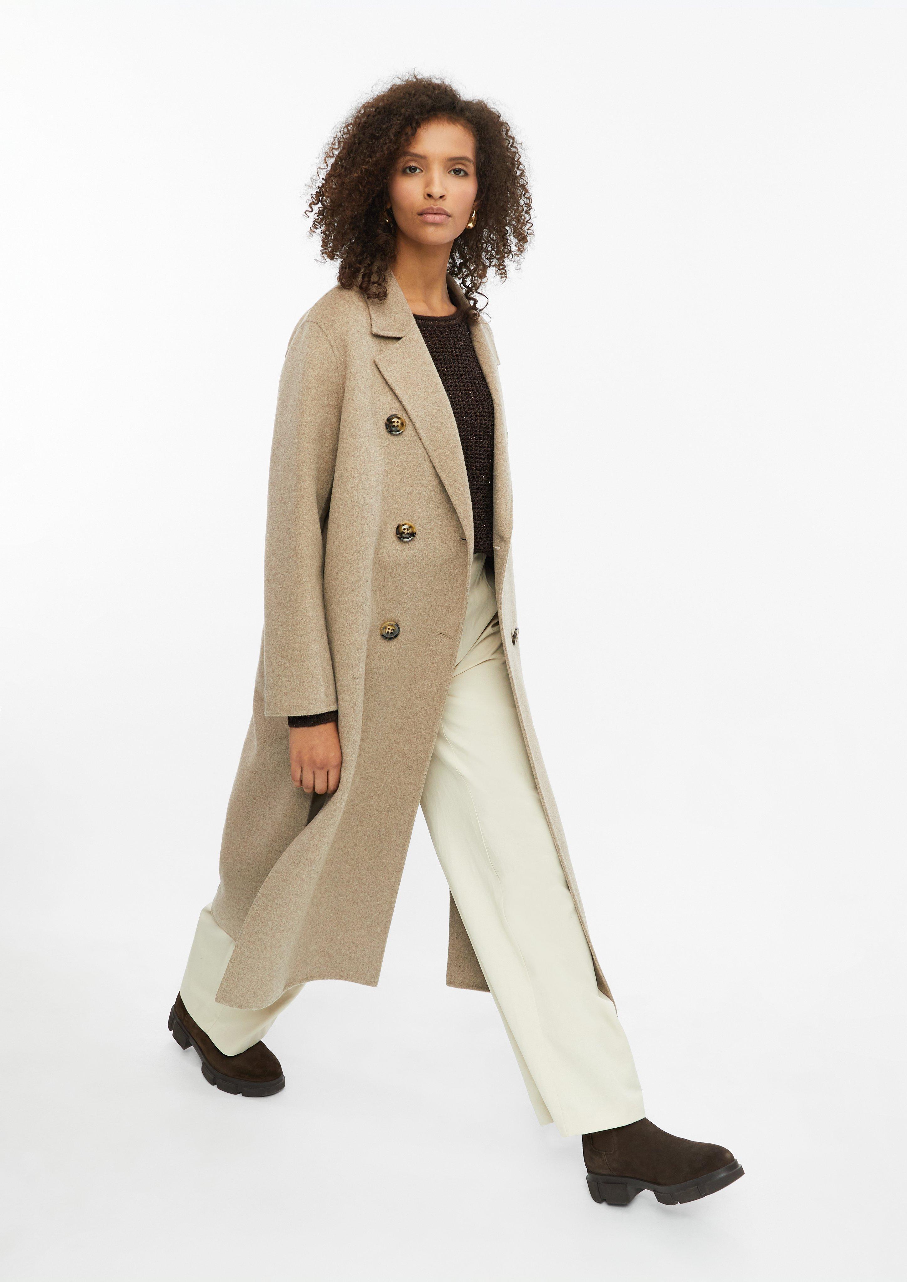 Outdoor coat in sandstone by s.Oliver BLACK LABEL