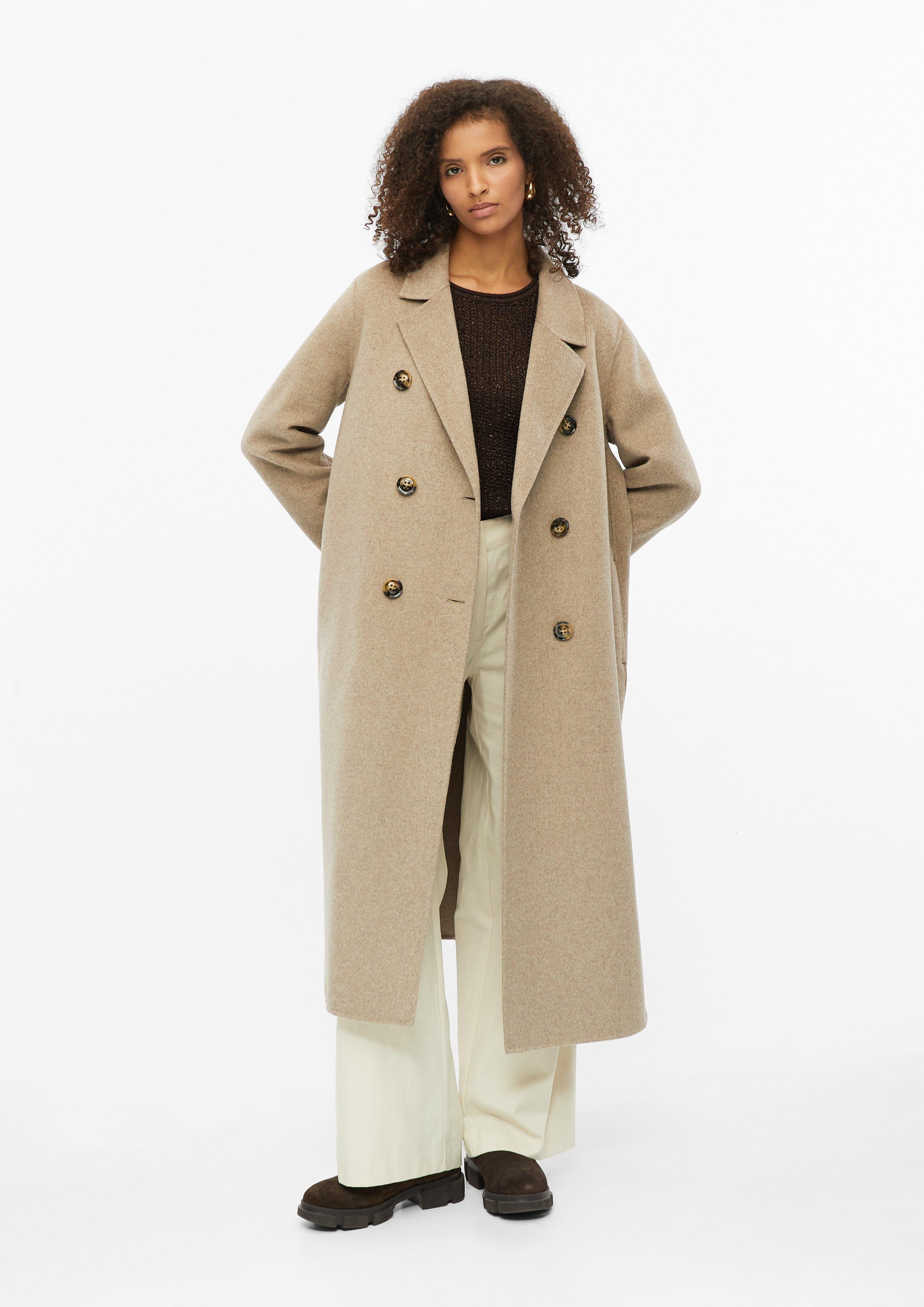 Femmes Manteau double face à la coupe décontractée en brun de s.Oliver BLACK LABEL