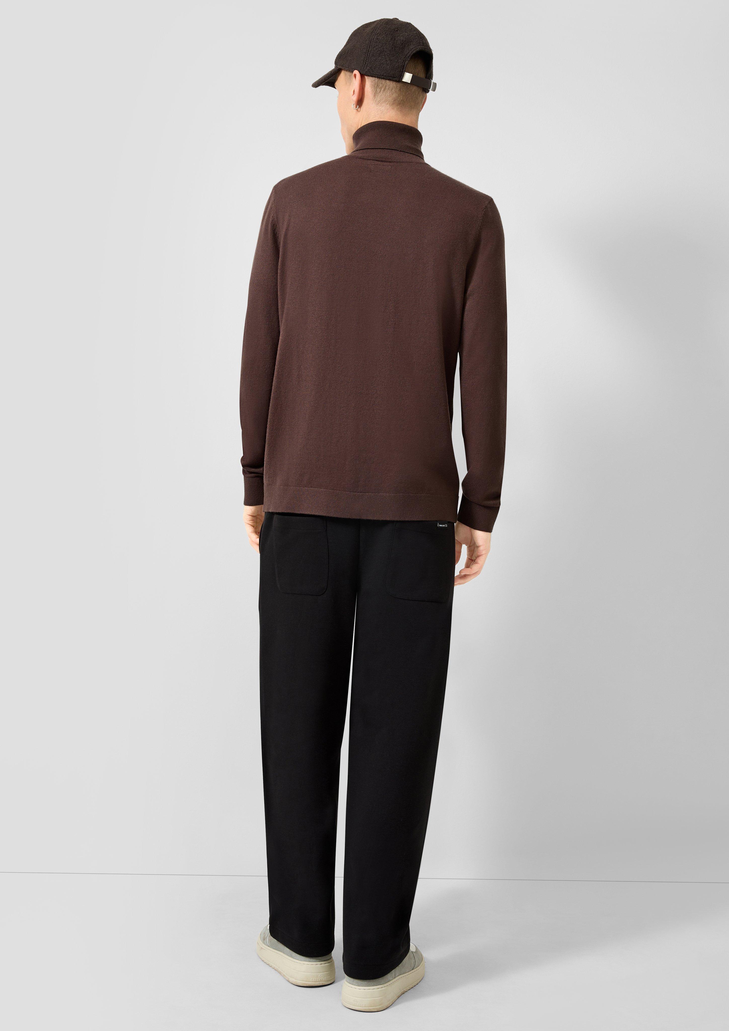 Herren Strickpullover in braun von QS