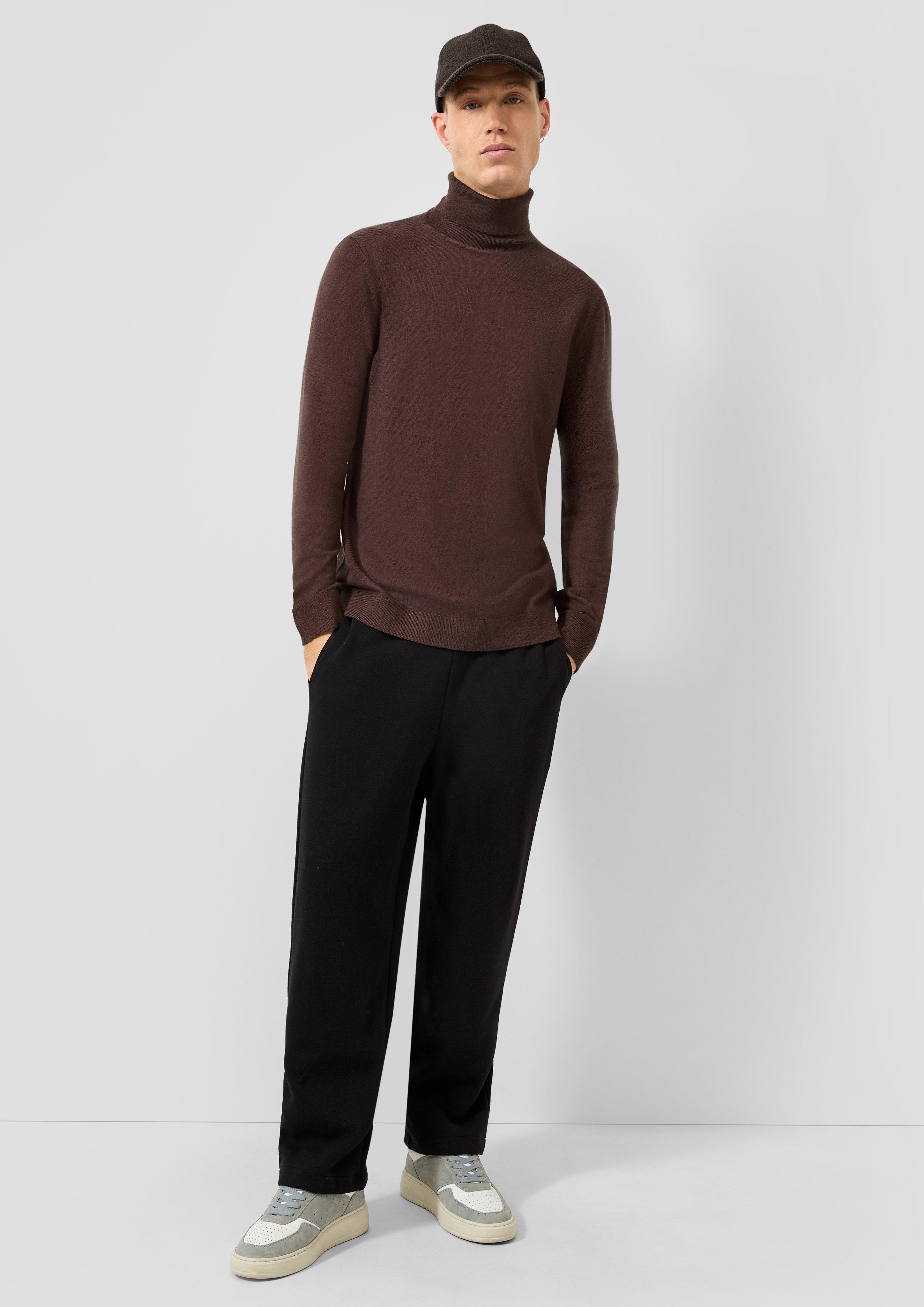 Herren Strickpullover in braun von QS