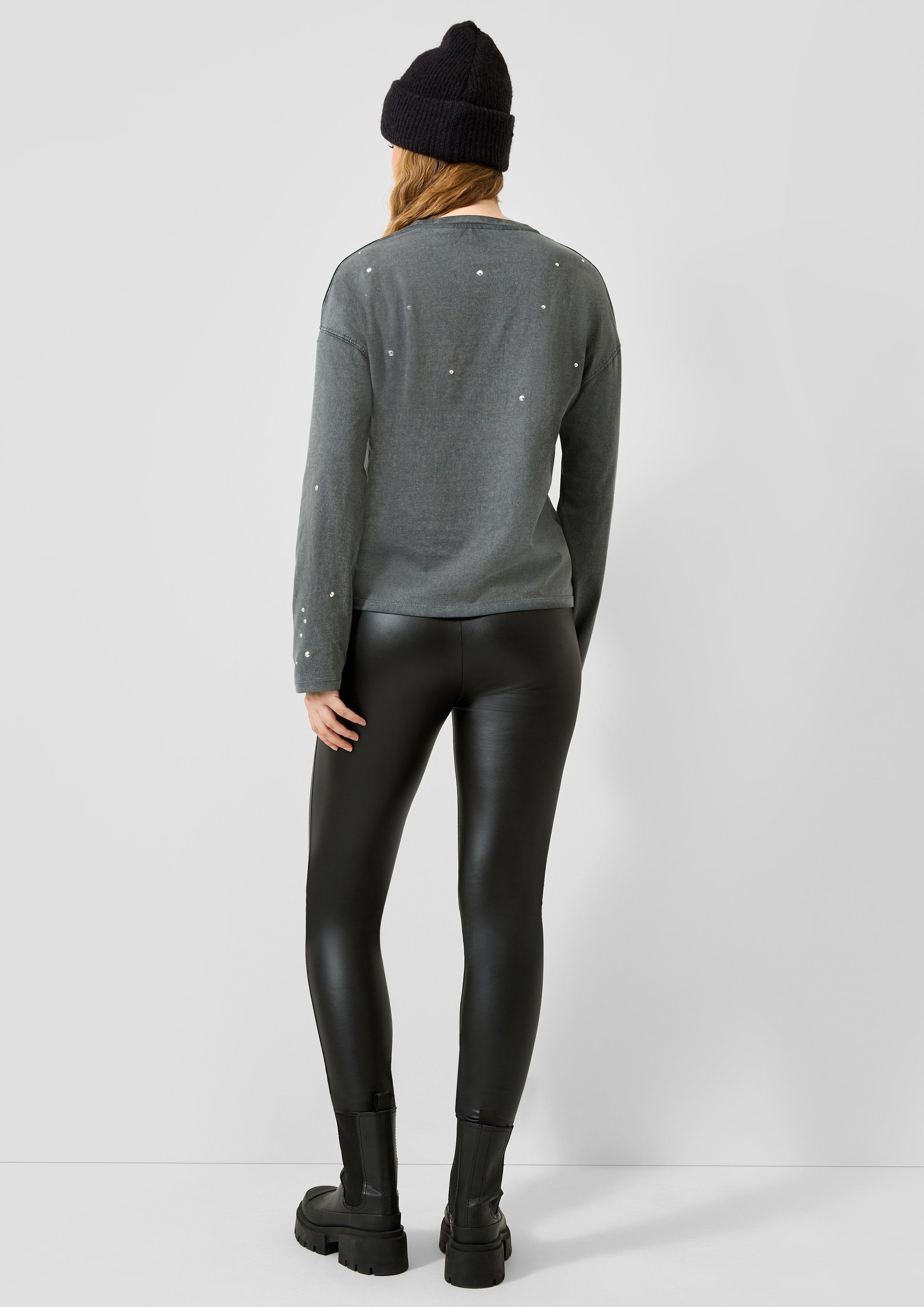 Kobiety Legginsy w kolorze czarny od QS