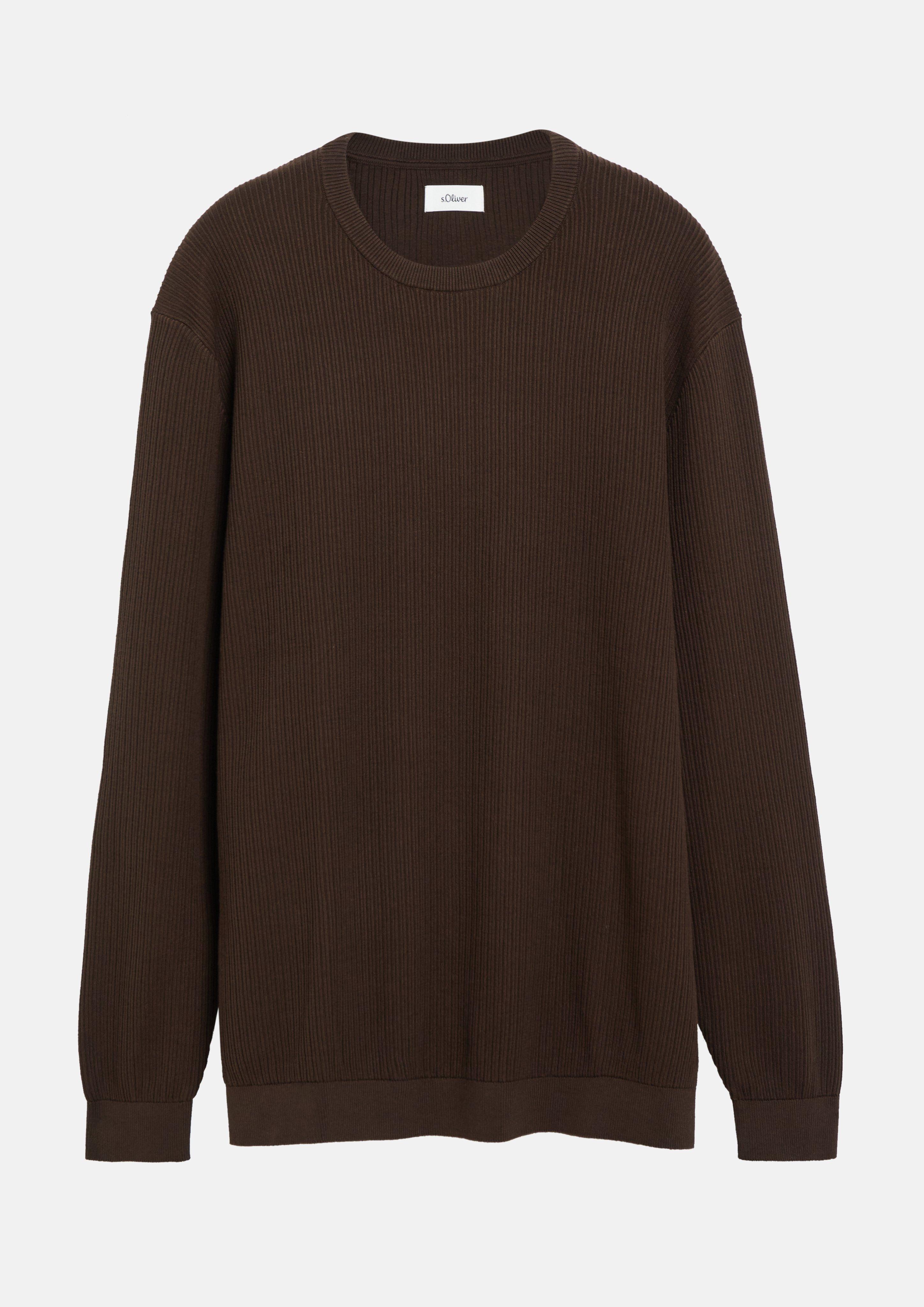 Men Knitted pullover in  by s.Oliver Men Big Sizes