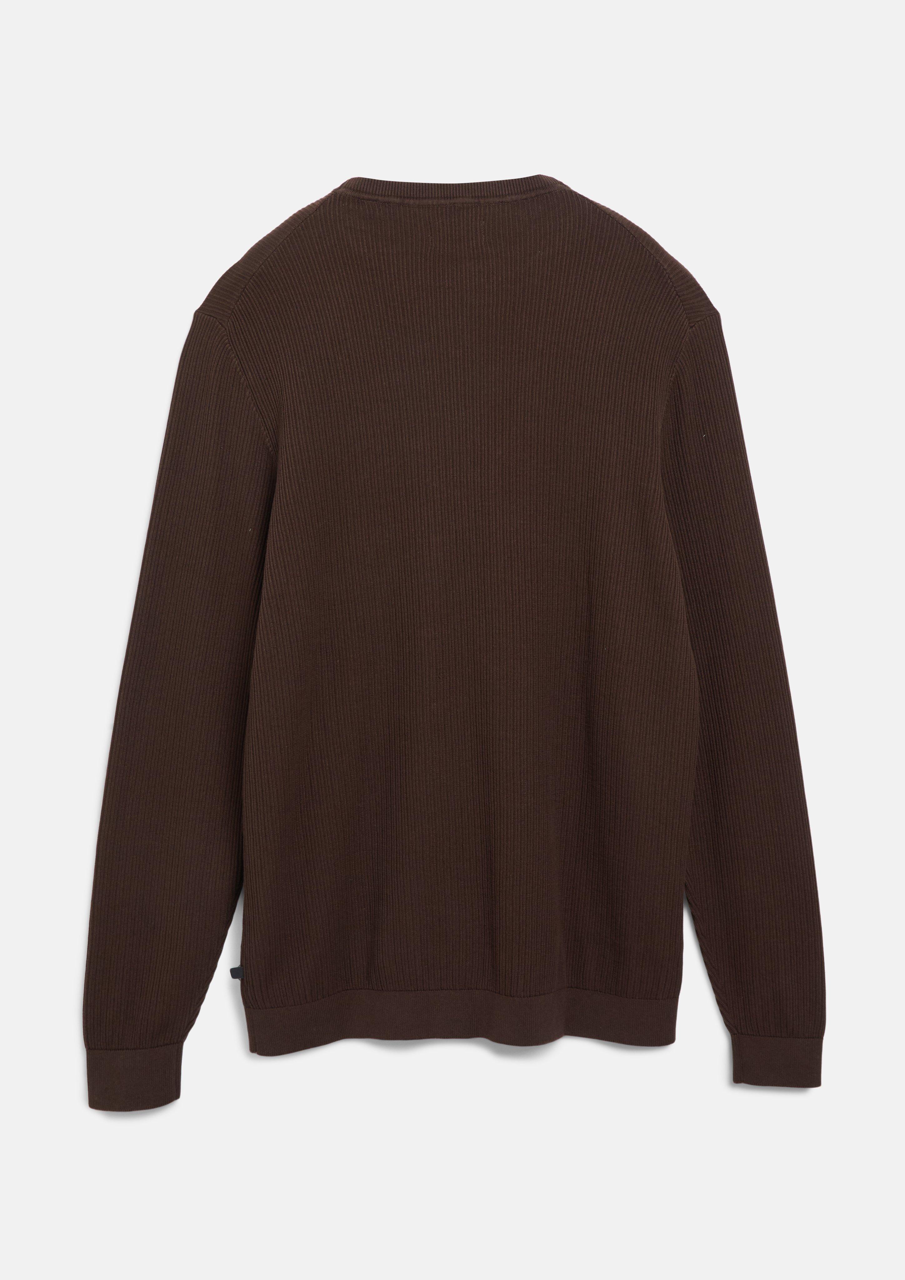 Hommes Pull en tricot en brun de s.Oliver Men Tall Sizes