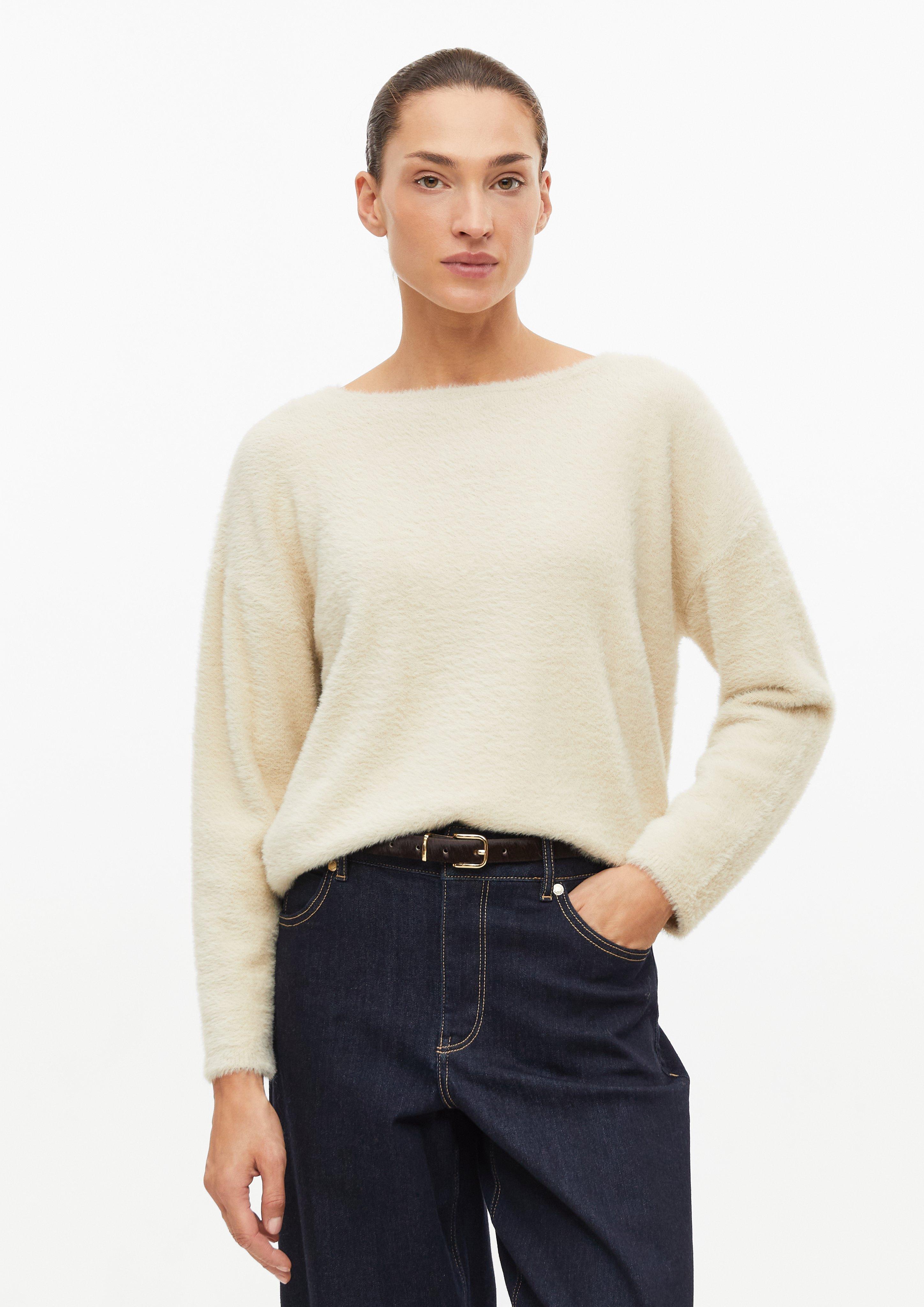 Femmes Ceinture en fourrure avec boucle à ardillon en brun de s.Oliver BLACK LABEL