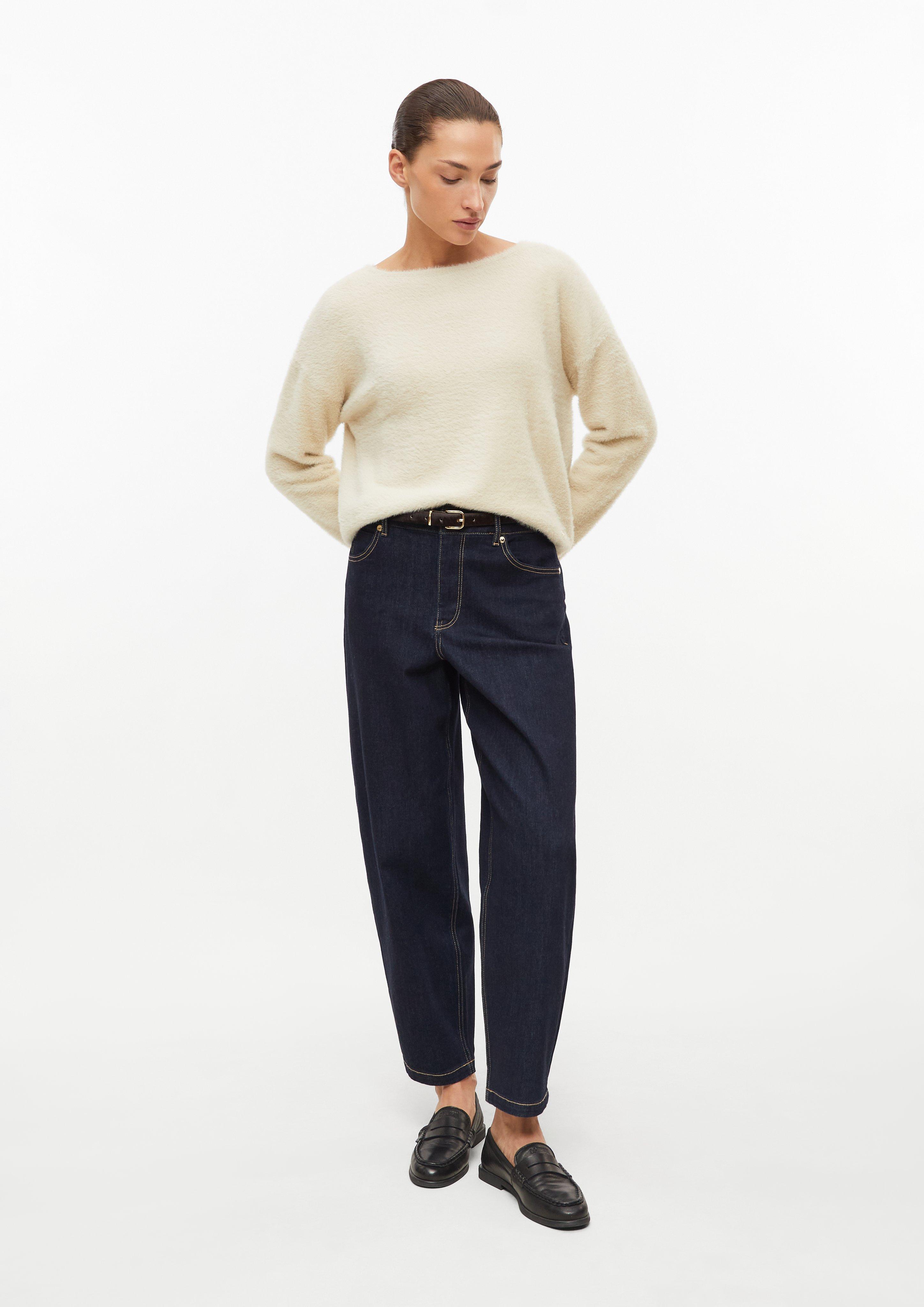 Femmes Ceinture en fourrure avec boucle à ardillon en brun de s.Oliver BLACK LABEL