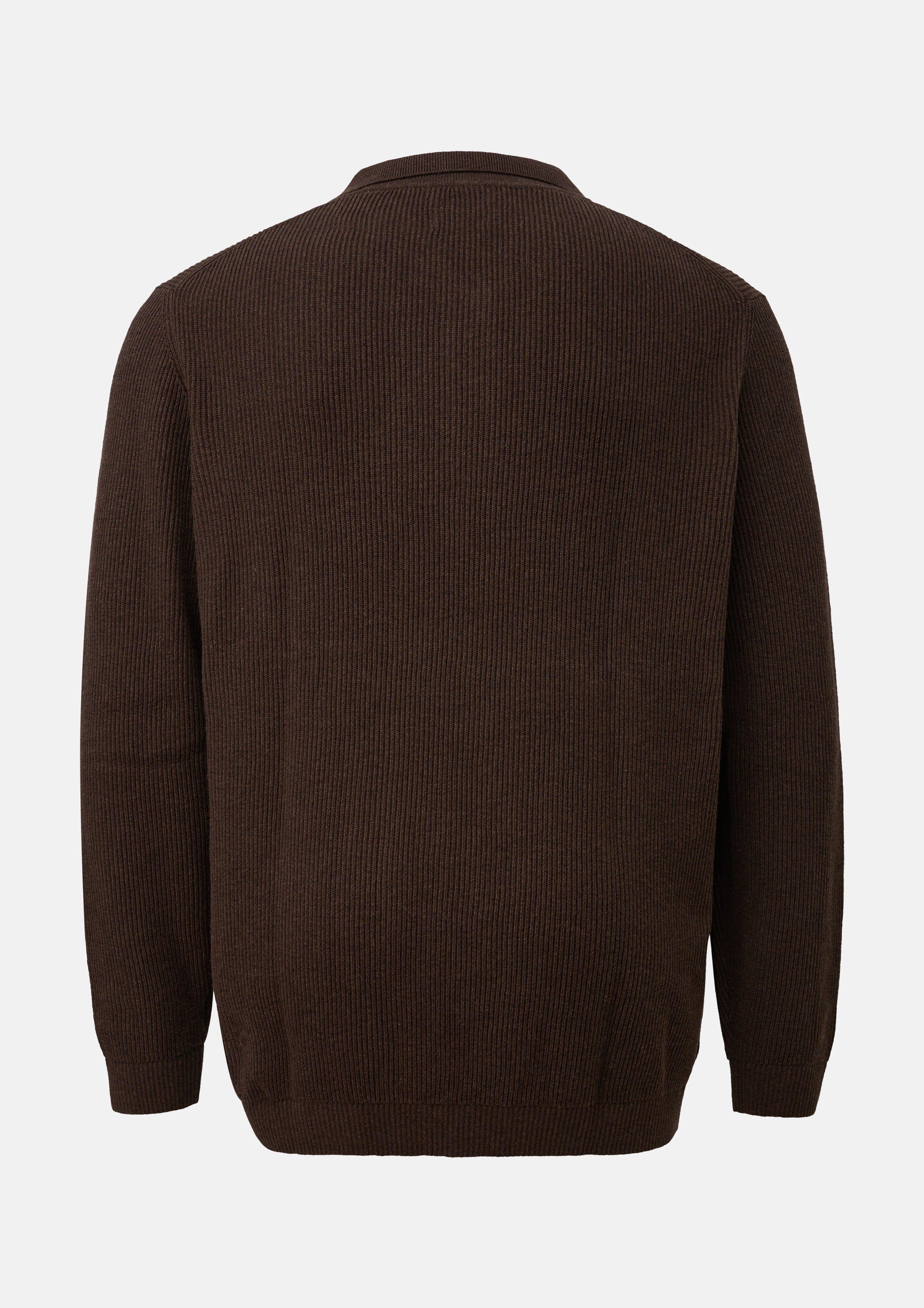 Pánové Pulovr v barvě hnědá od s.Oliver Men Big Sizes