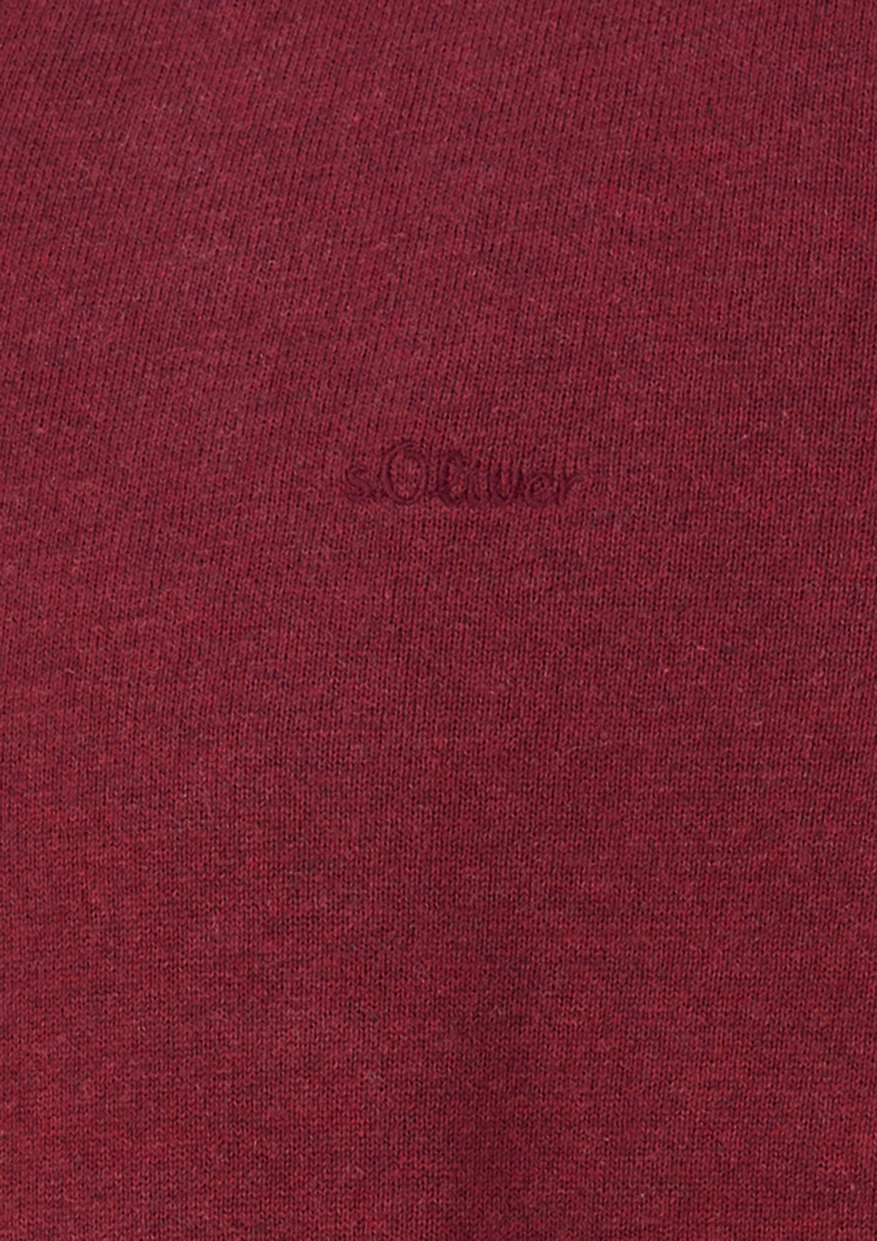 Hommes Pull en tricot en rouge de s.Oliver Men Big Sizes