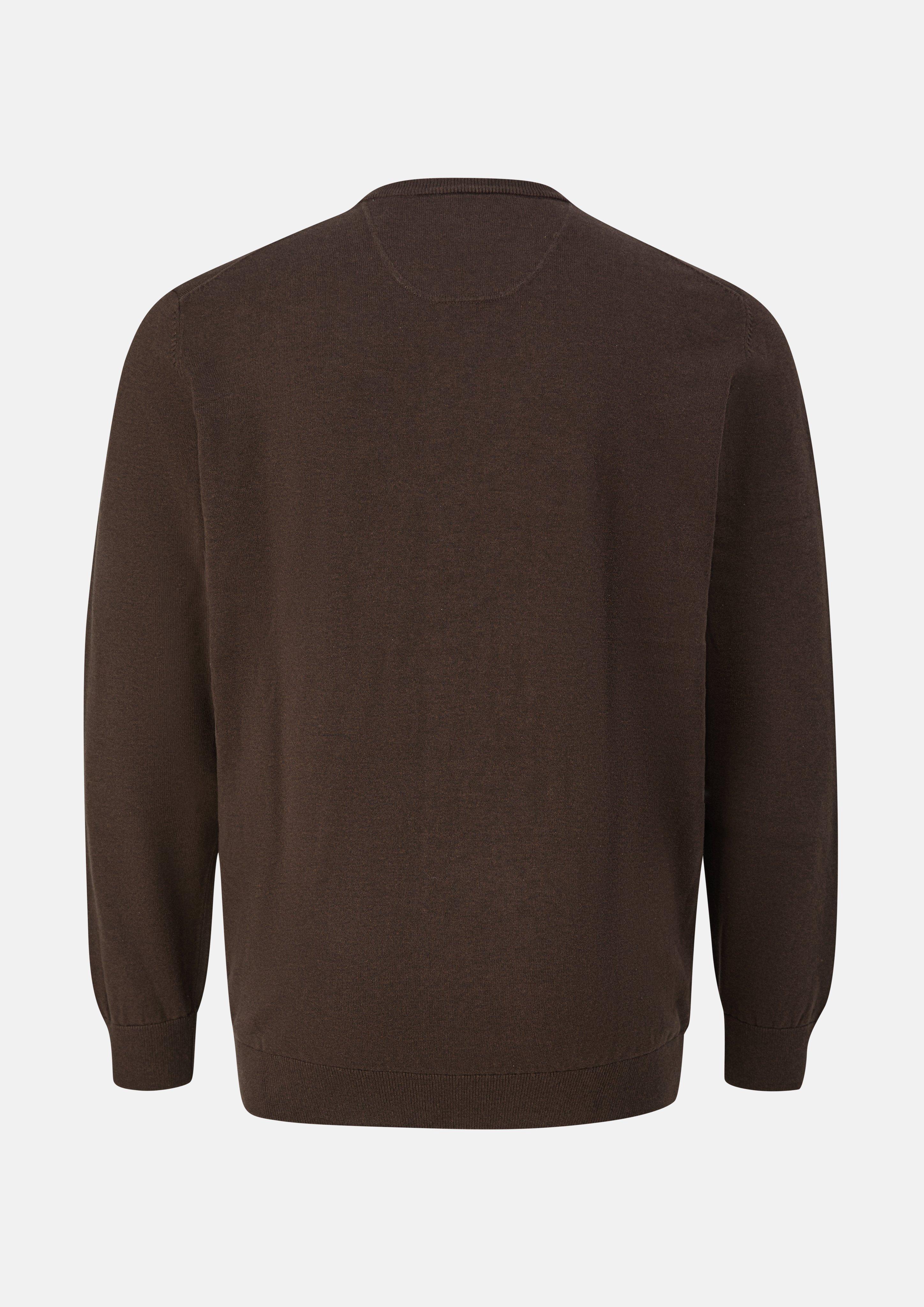 Hommes Pull en tricot en brun de s.Oliver Men Big Sizes