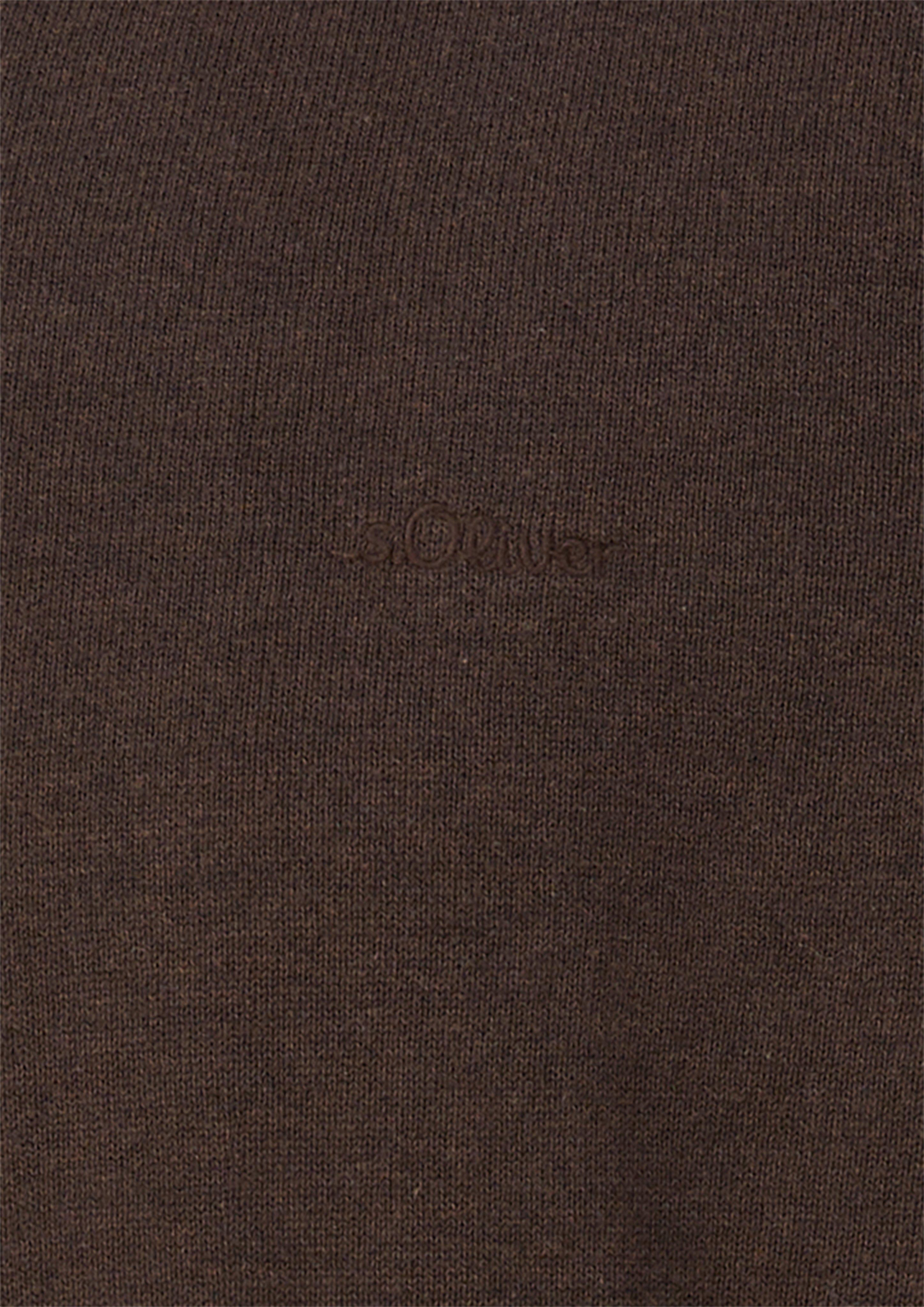 Hommes Pull en tricot en brun de s.Oliver Men Big Sizes
