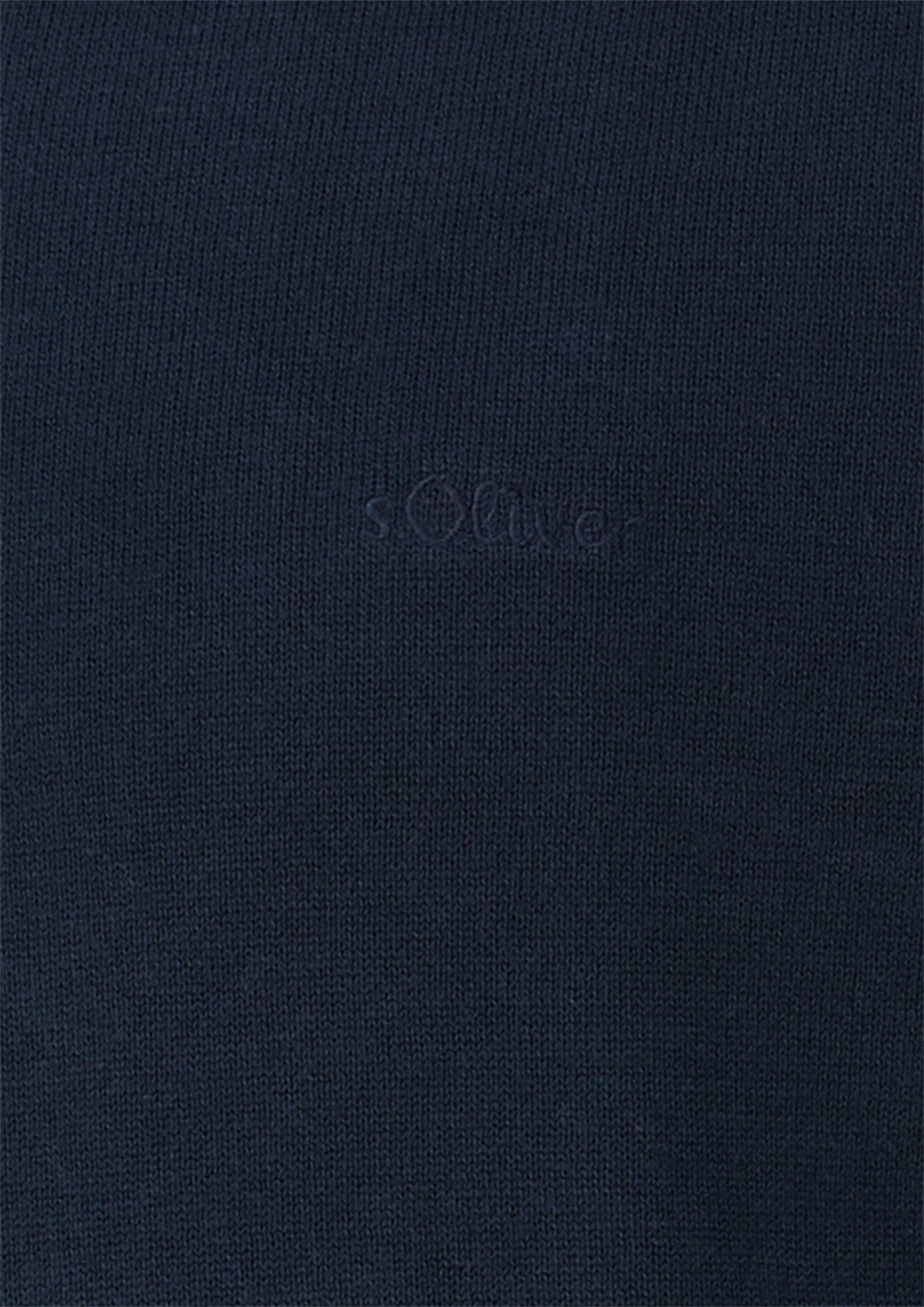 Hommes Pull en tricot en noir de s.Oliver Men Big Sizes
