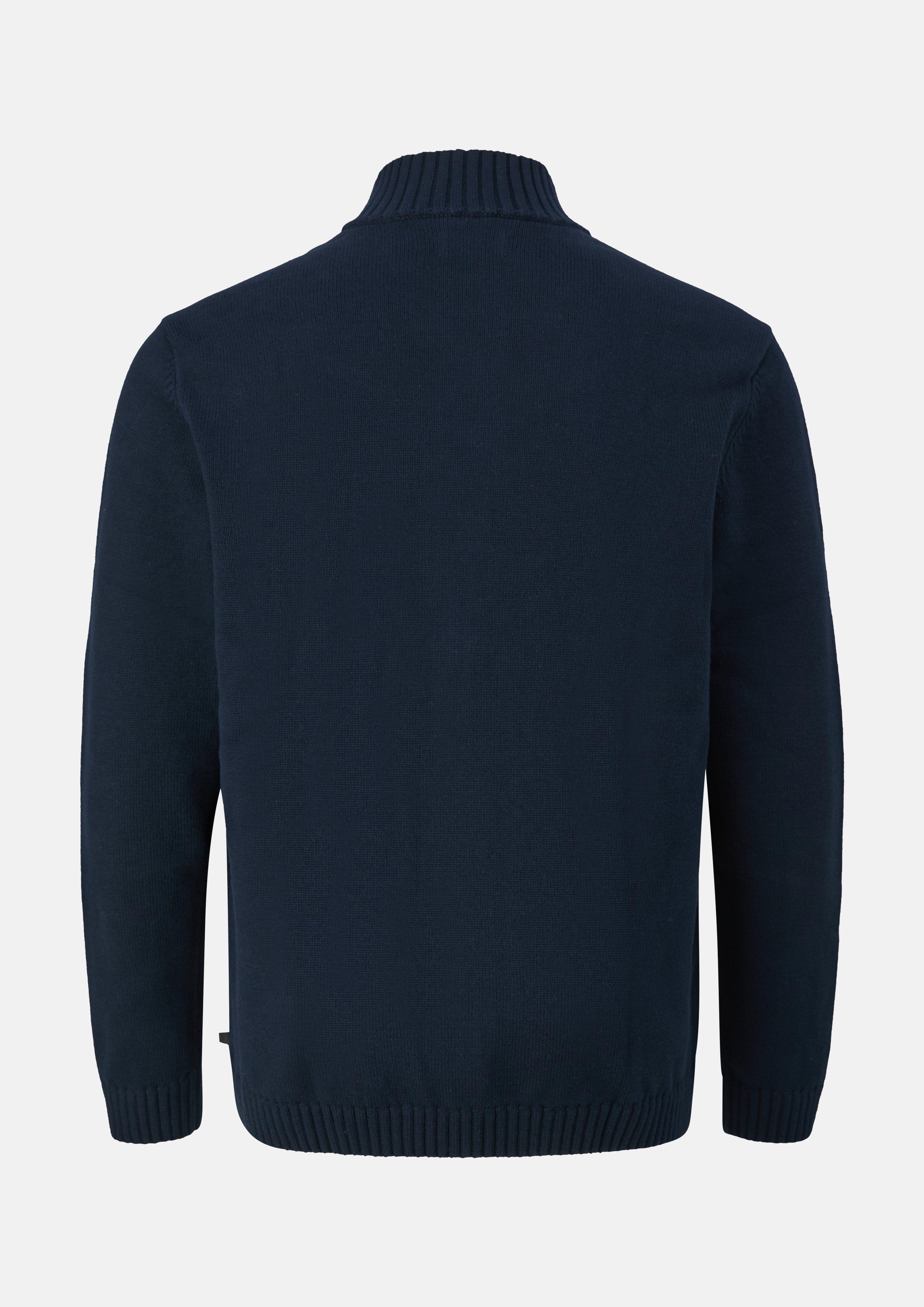 Hommes Veste en tricot en bleu de s.Oliver Men Big Sizes