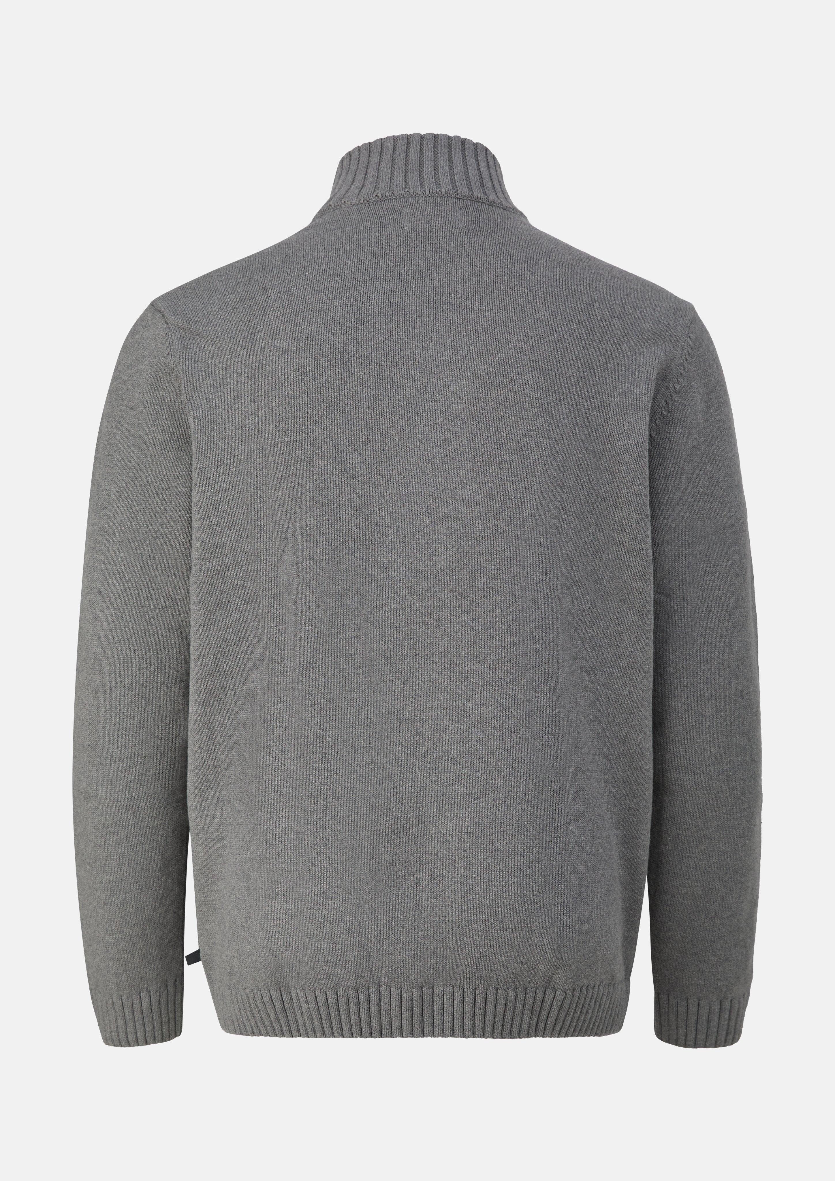 Hommes Veste en tricot en gris de s.Oliver Men Big Sizes
