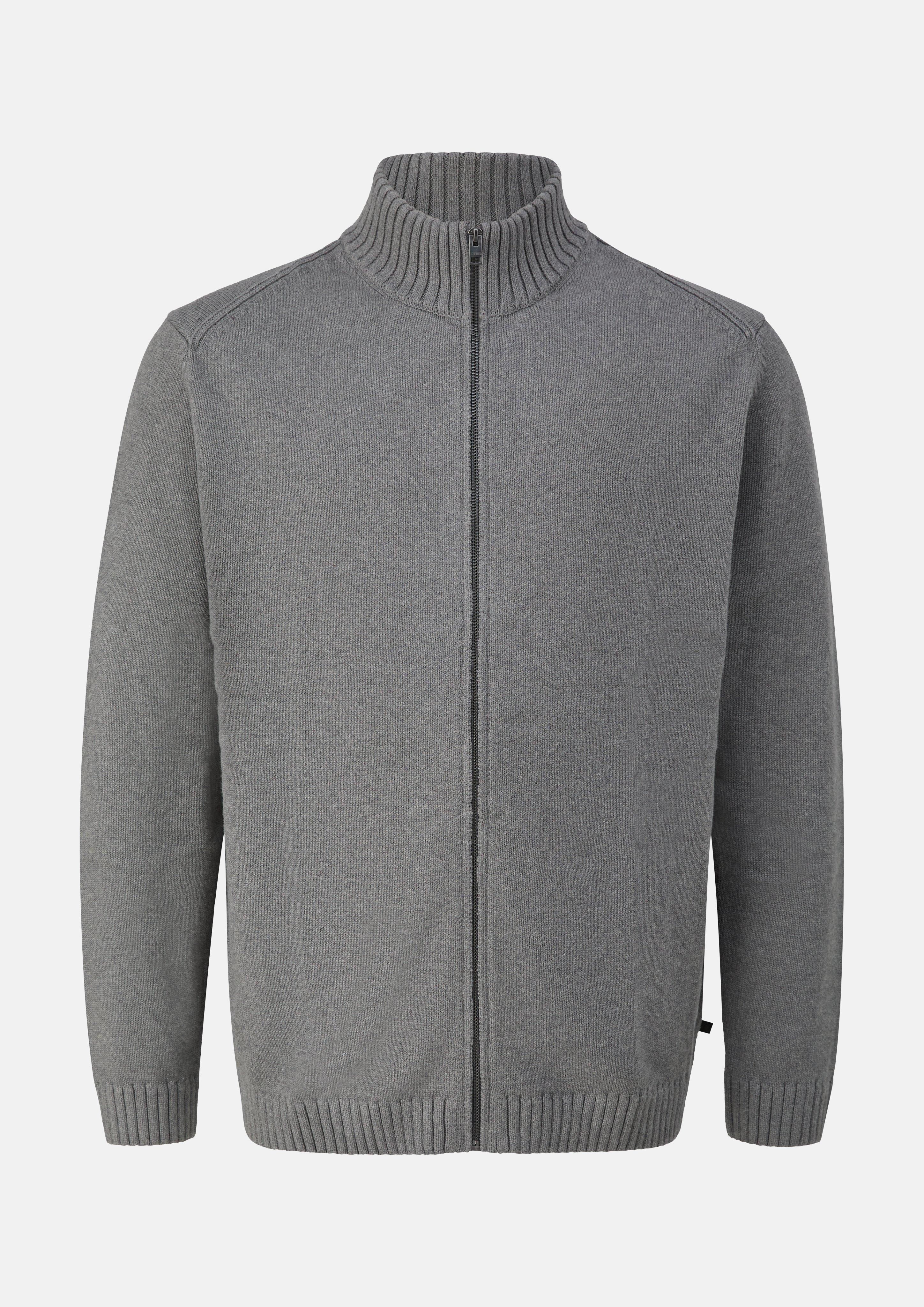 Hommes Veste en tricot en gris de s.Oliver Men Big Sizes
