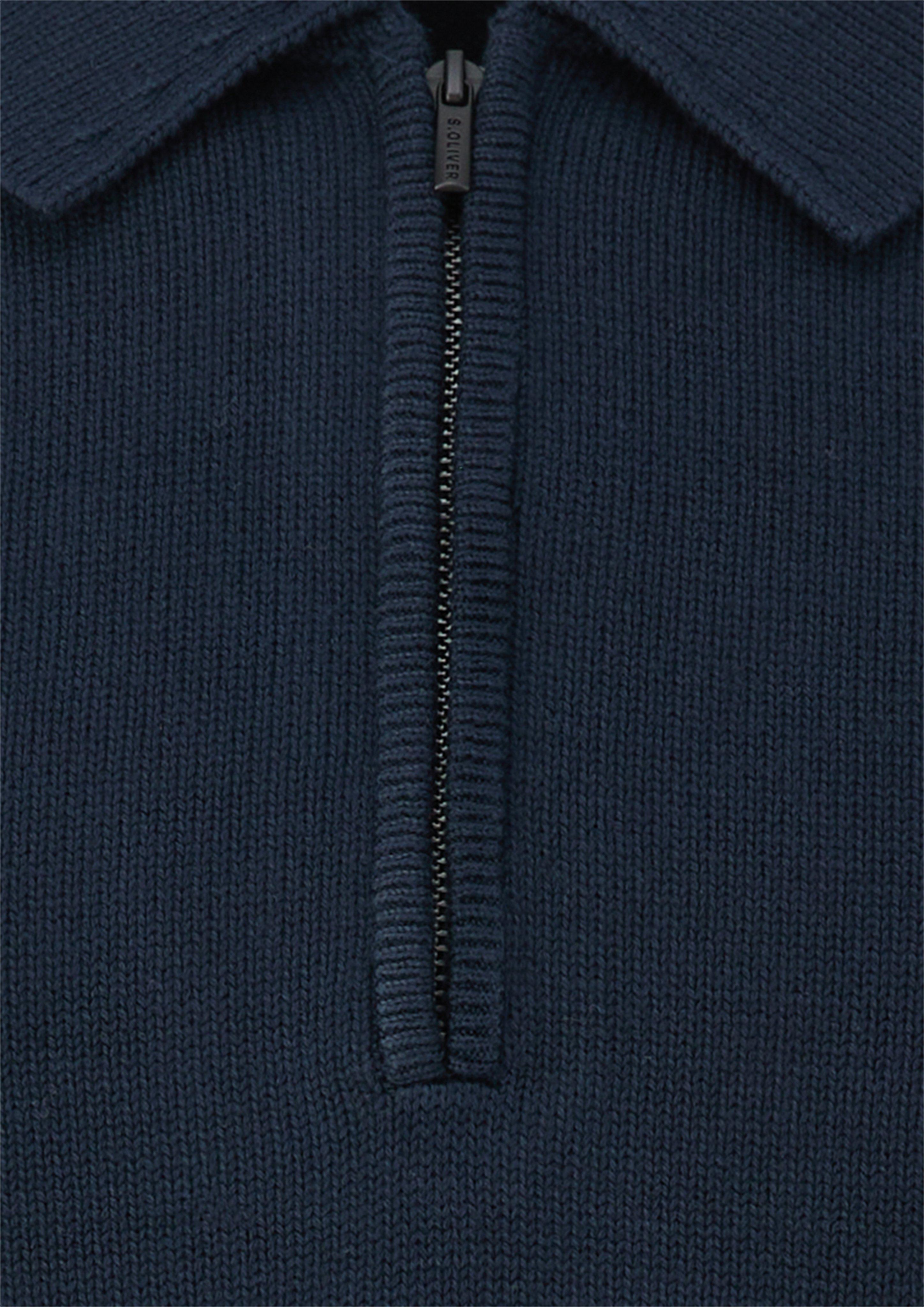 Hommes Pull en tricot en bleu de s.Oliver Men Big Sizes