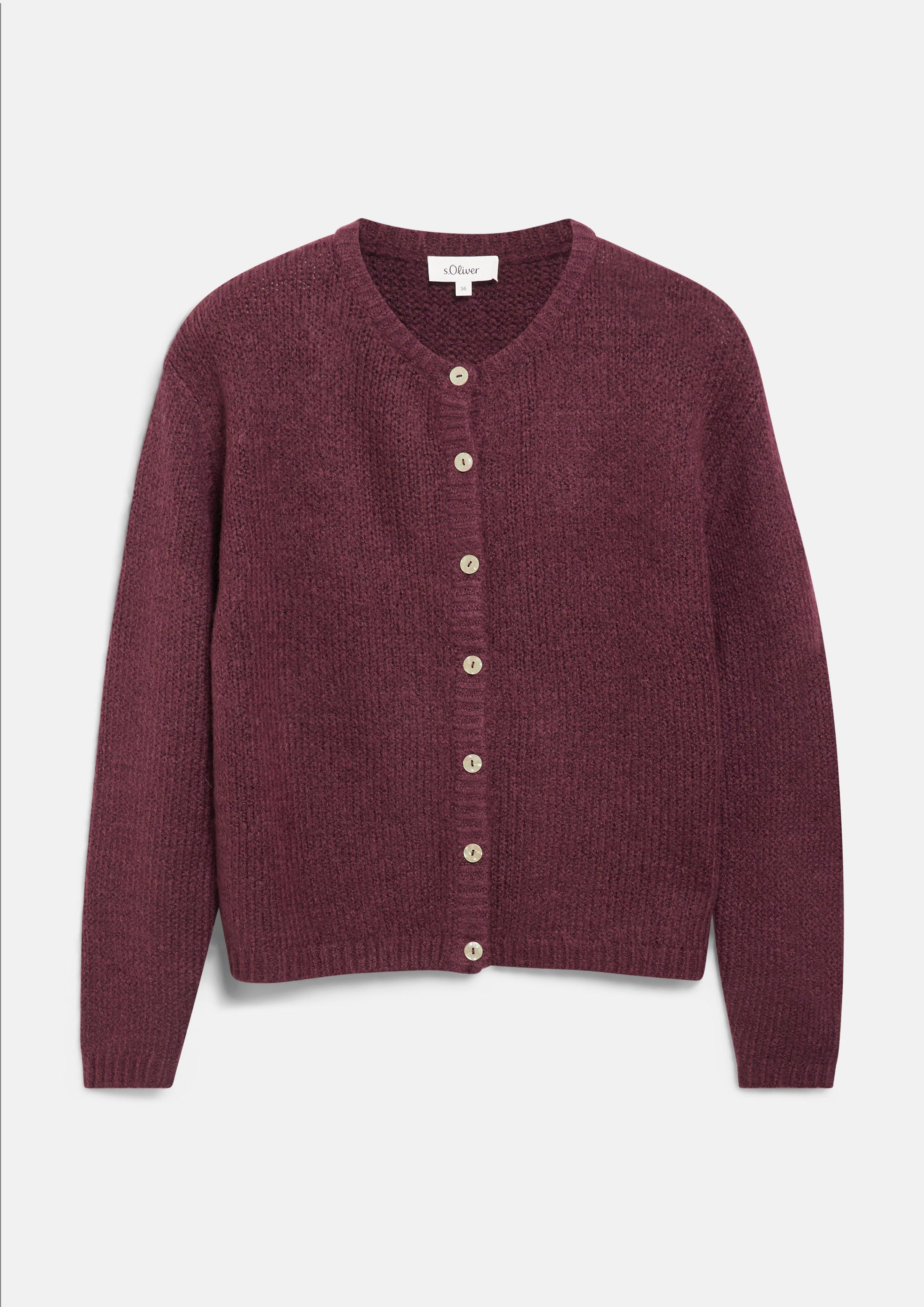 Damen Strickjacke in rot von s.Oliver