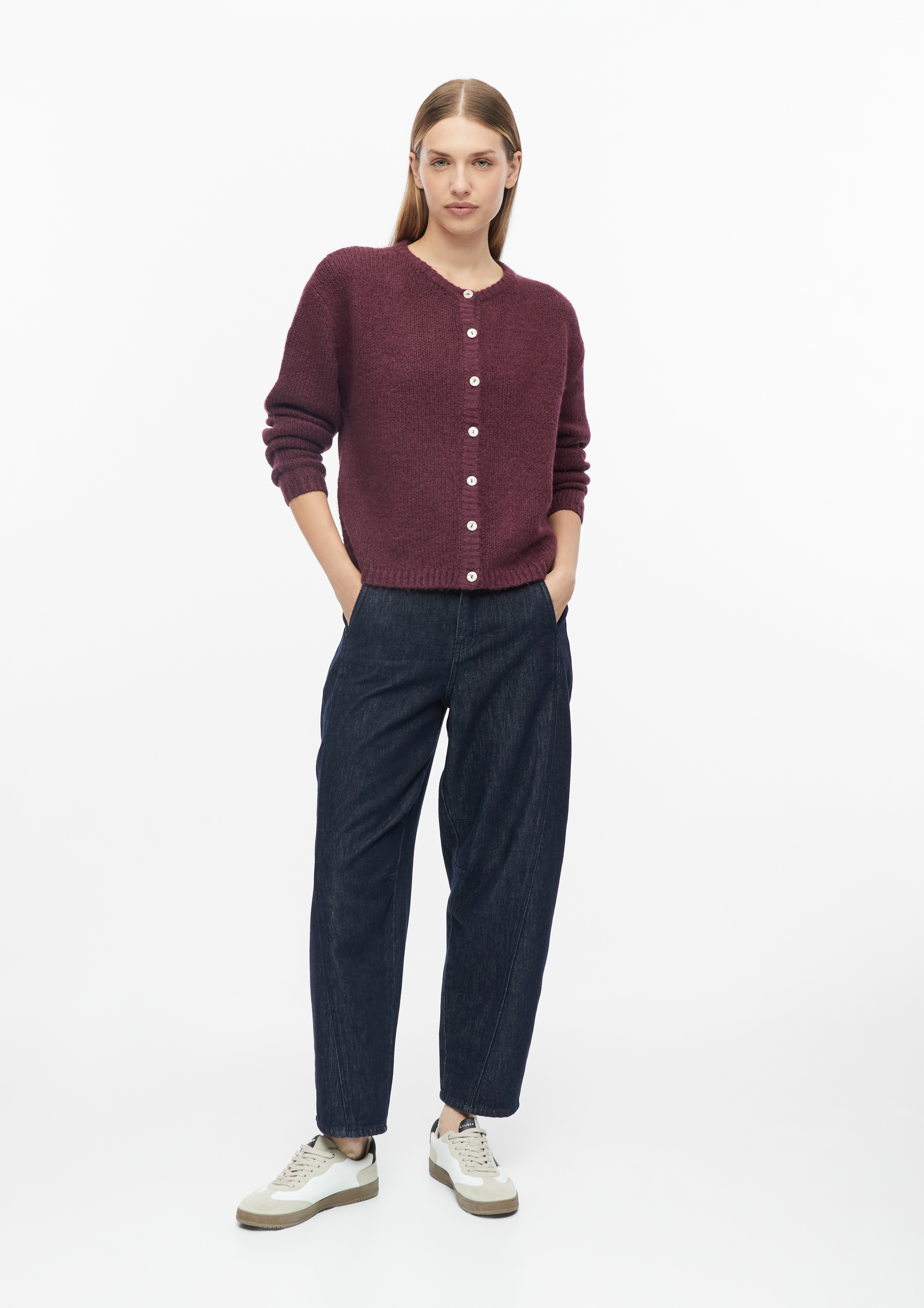 Damen Strickjacke in rot von s.Oliver