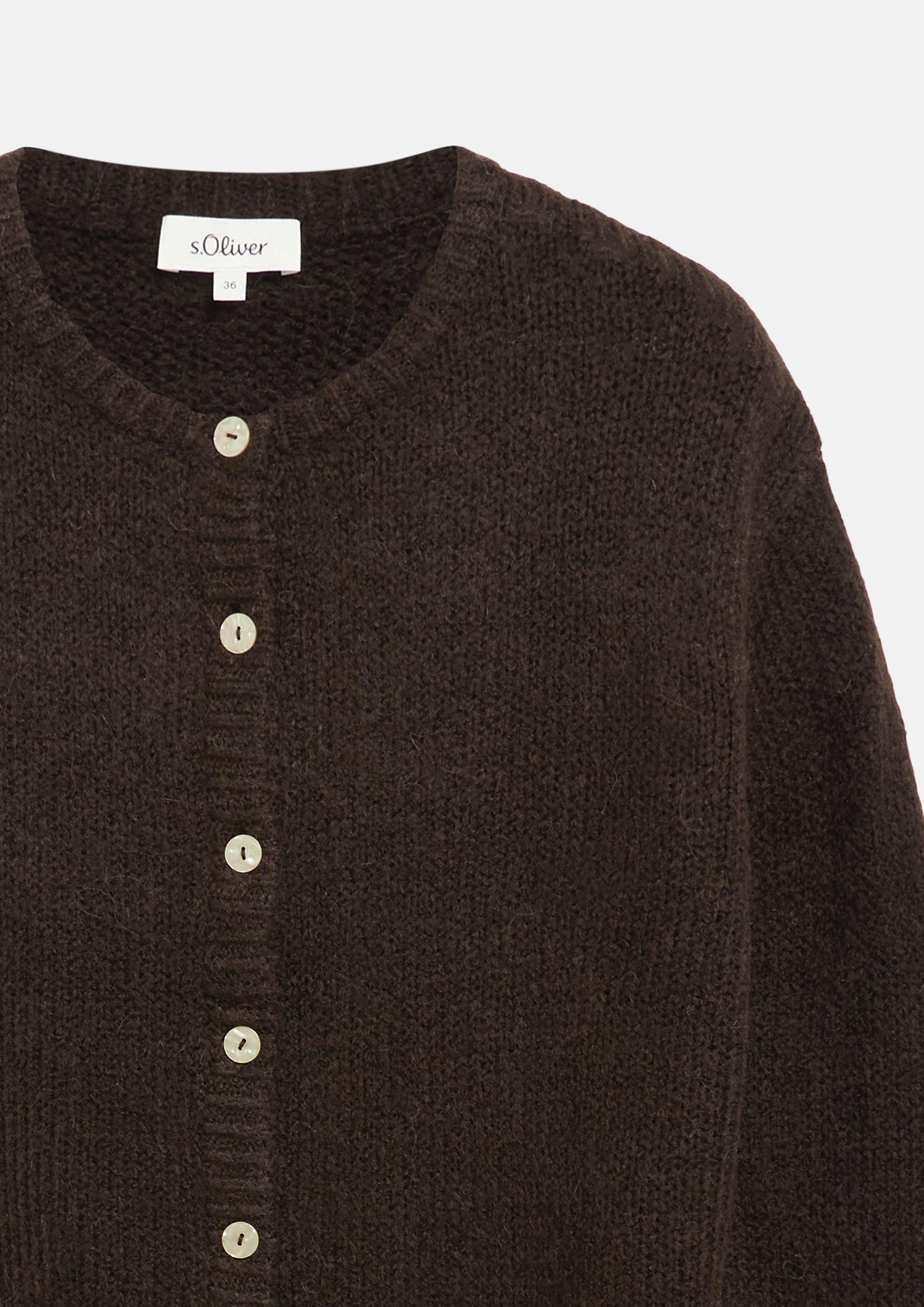 Damen Strickjacke in braun von s.Oliver