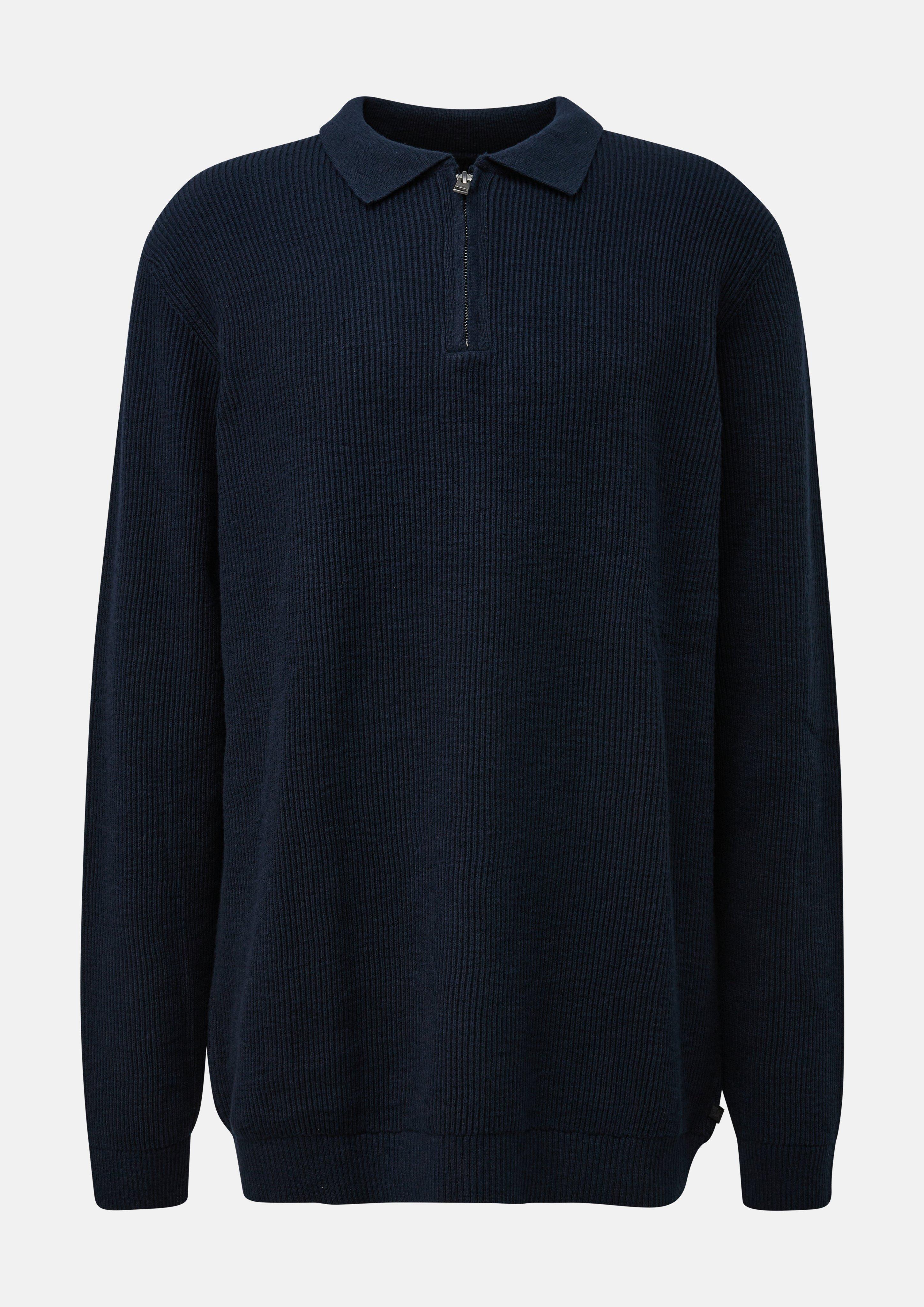 Pulover v barvi mornarsko modra od s.Oliver Men Tall Sizes