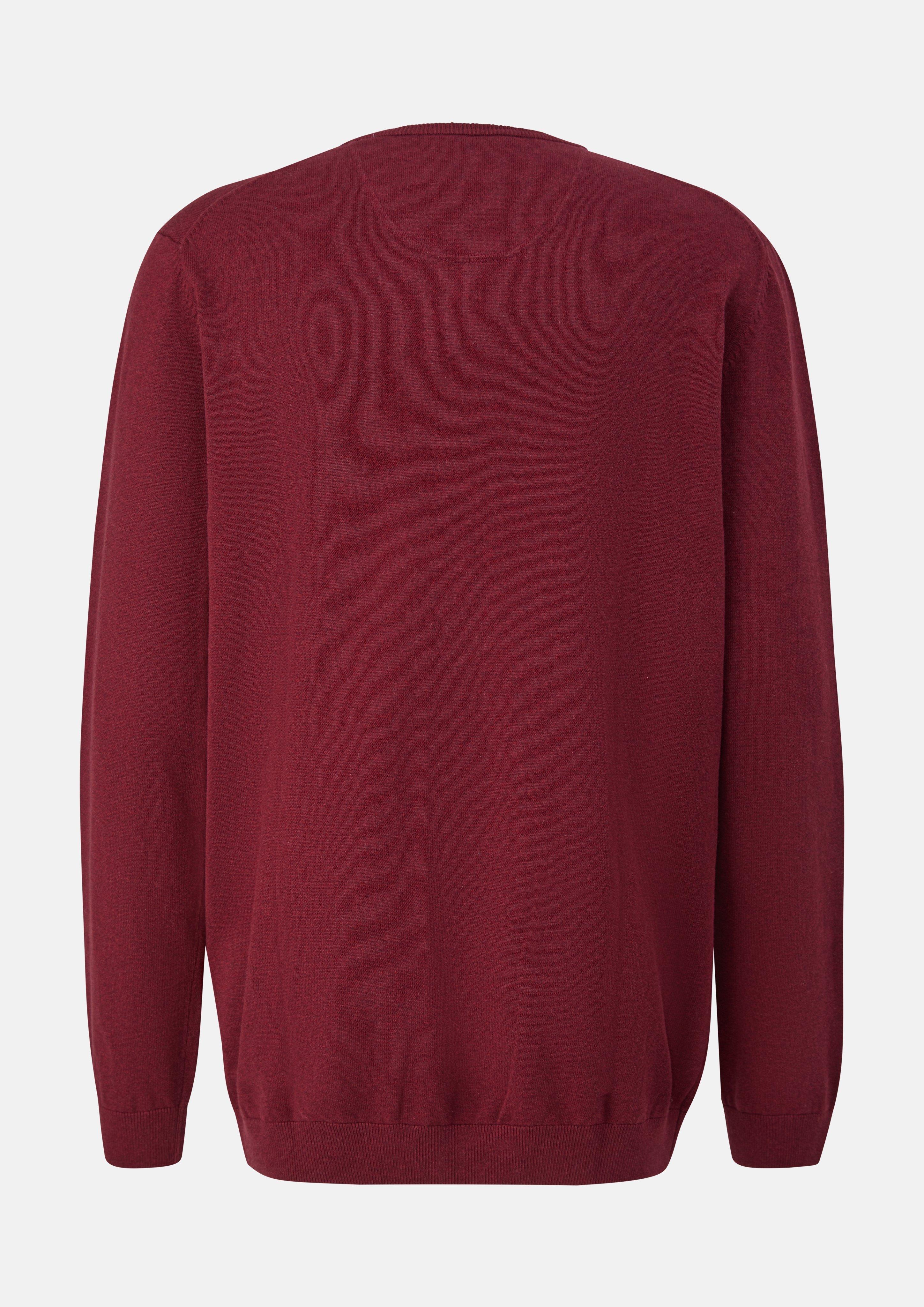 Hommes Pull en tricot en rouge de s.Oliver Men Tall Sizes