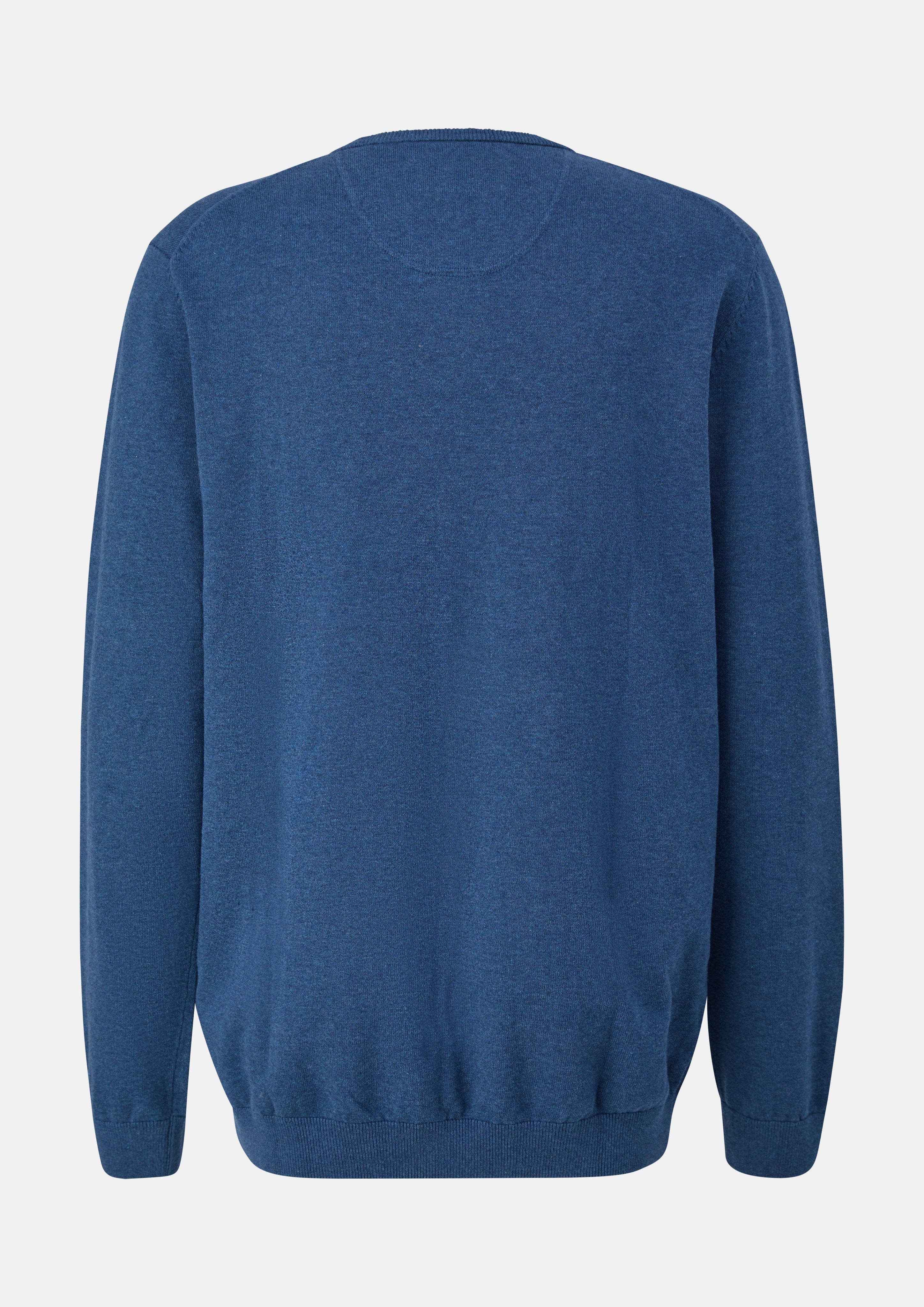 Hommes Pull en tricot en bleu de s.Oliver Men Tall Sizes