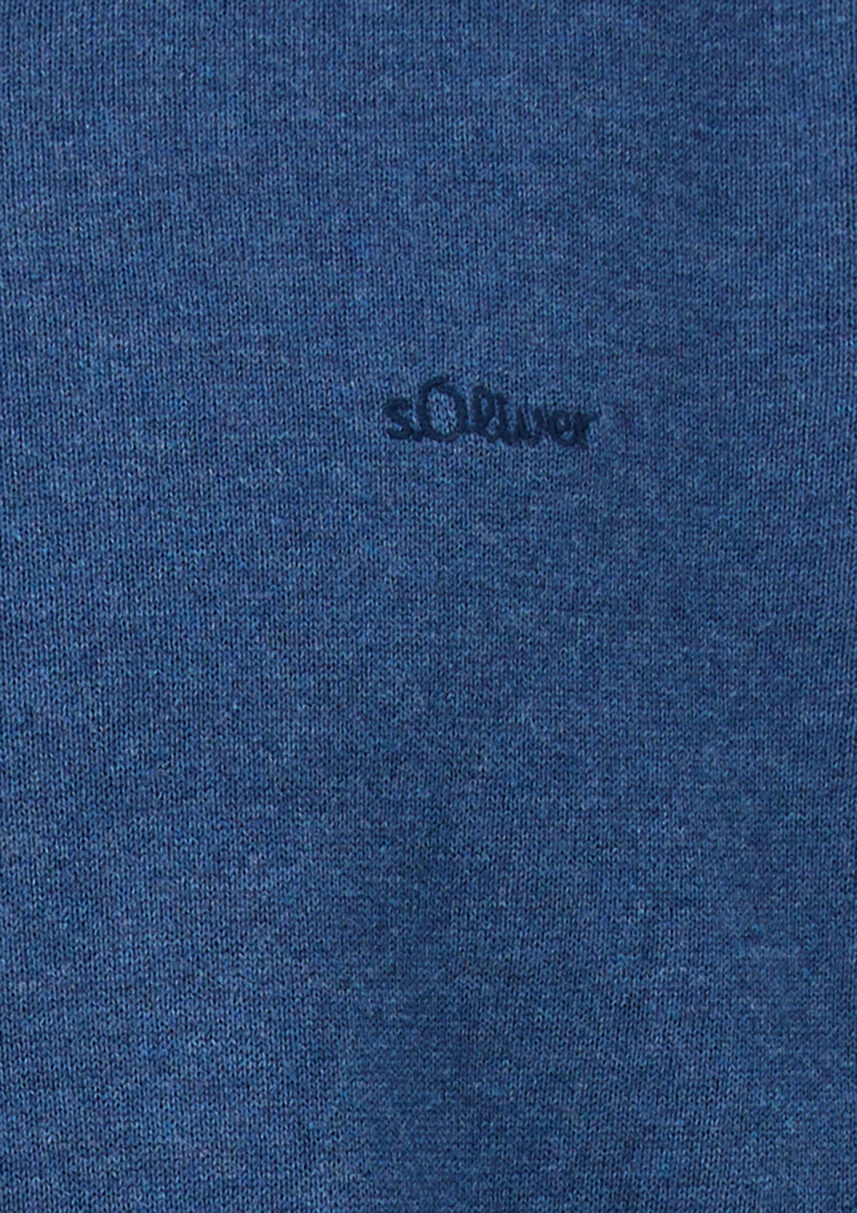 Hommes Pull en tricot en bleu de s.Oliver Men Tall Sizes
