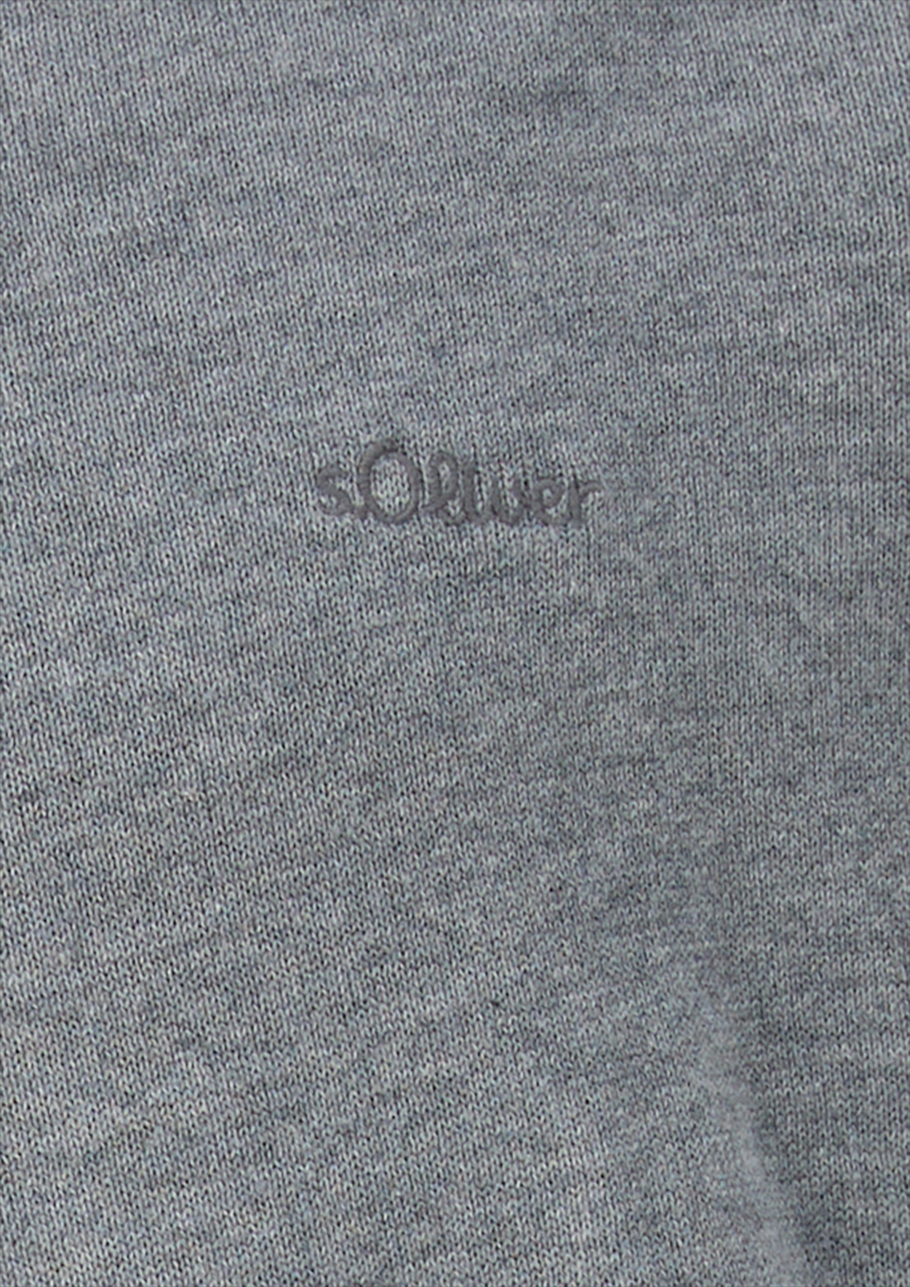 Hommes Pull en tricot en gris de s.Oliver Men Tall Sizes