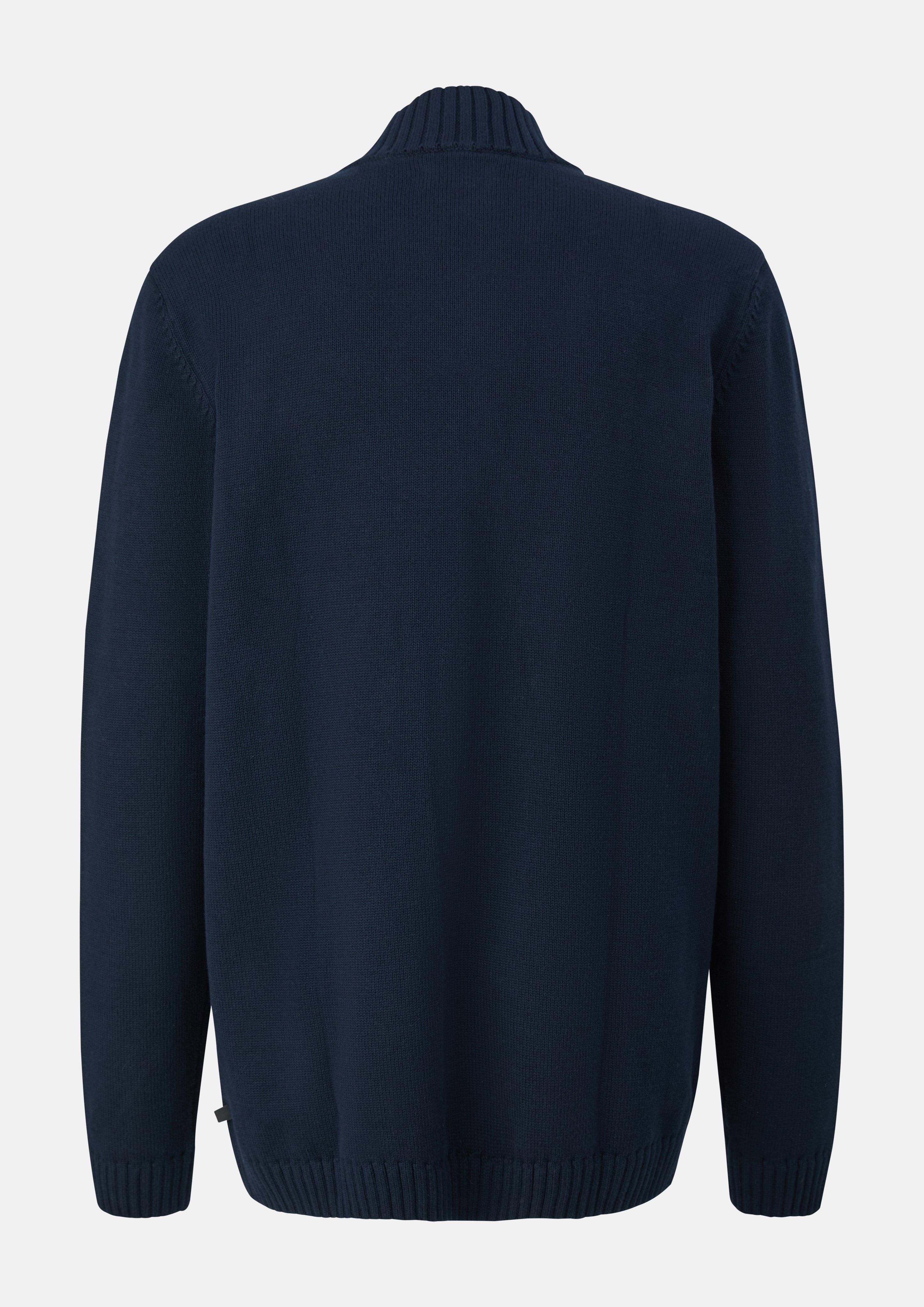 Hommes Veste en tricot en bleu de s.Oliver Men Tall Sizes