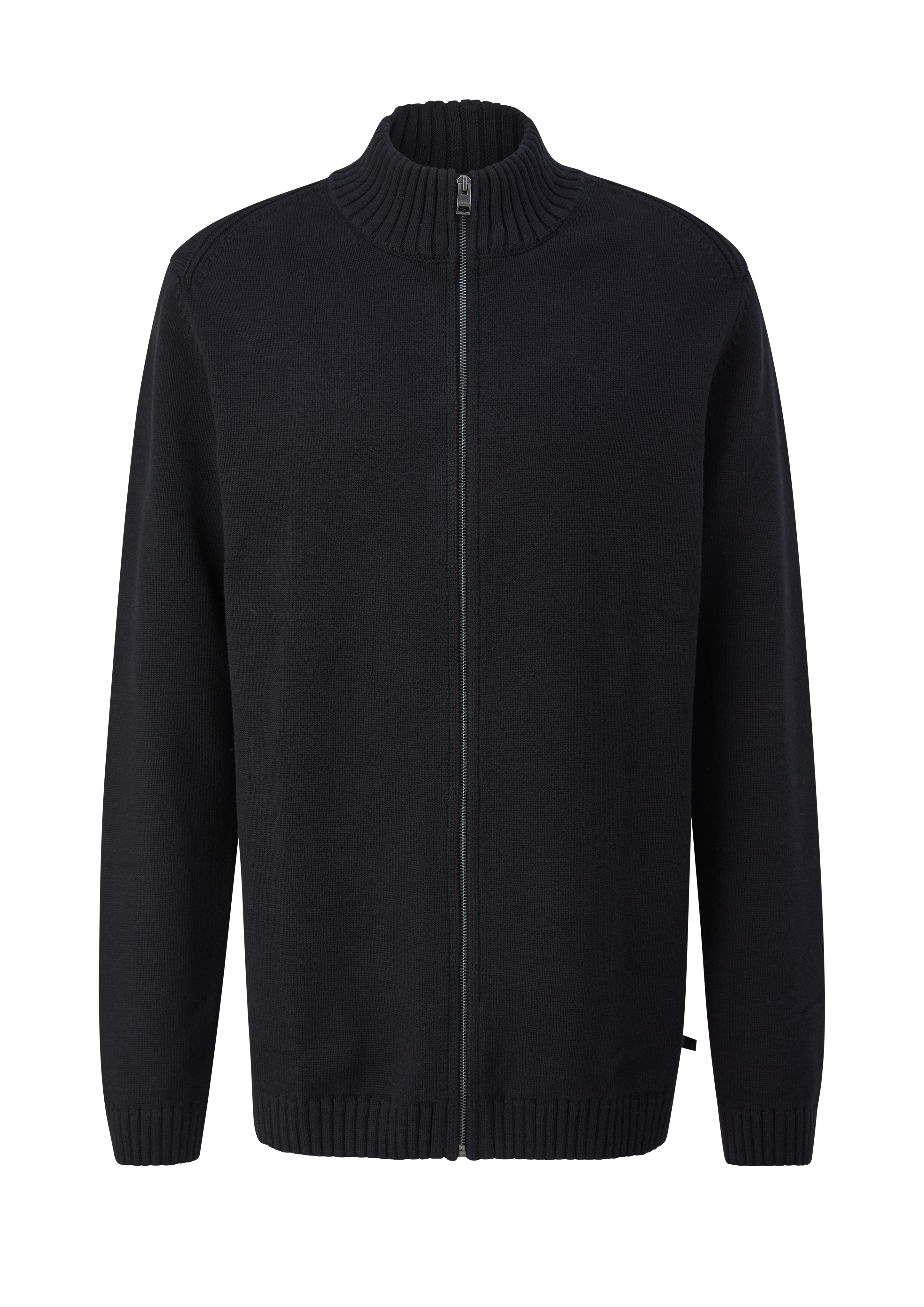 Gebreid vest met ritssluiting van 100% katoen