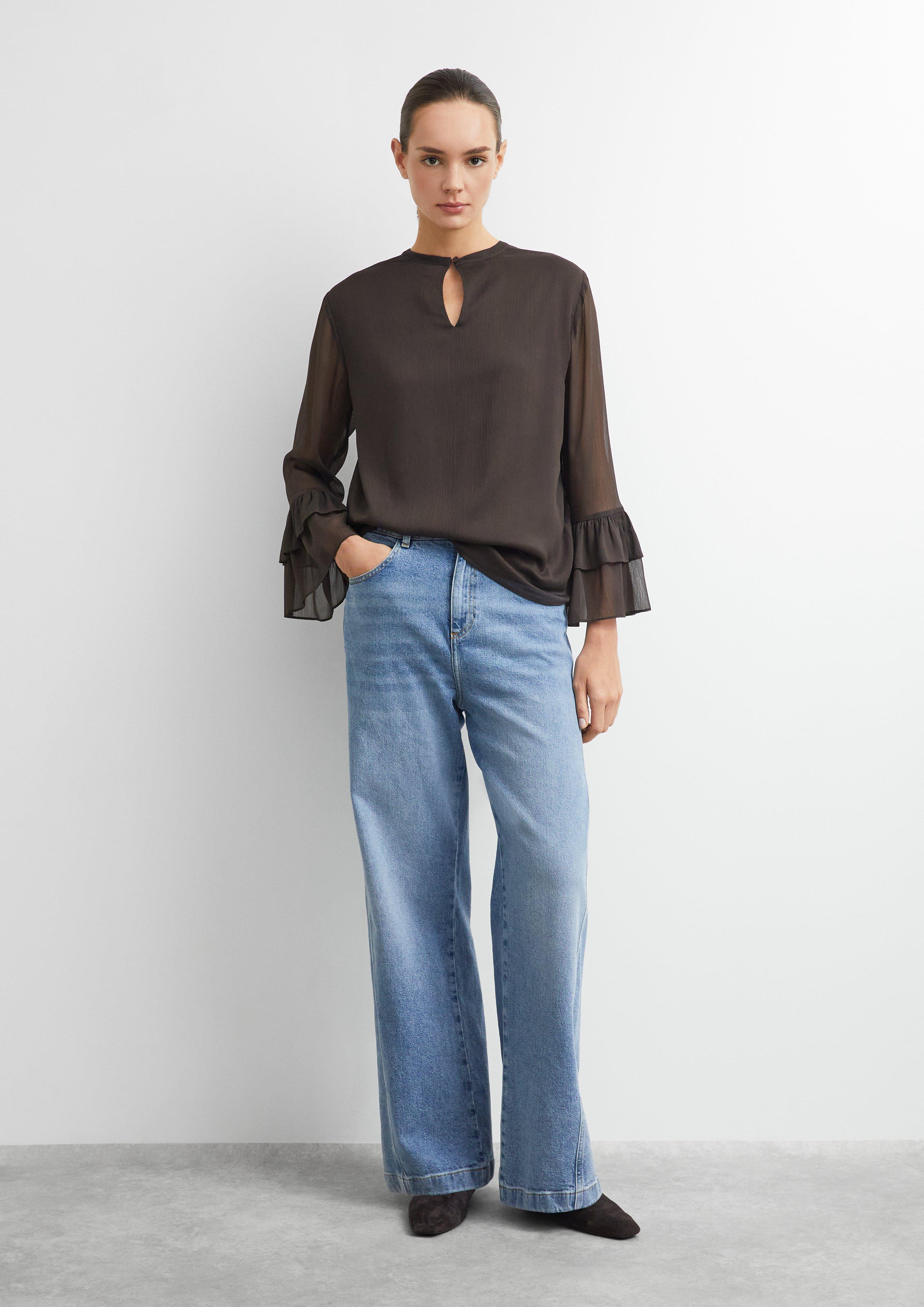 Damen Bluse in braun von comma