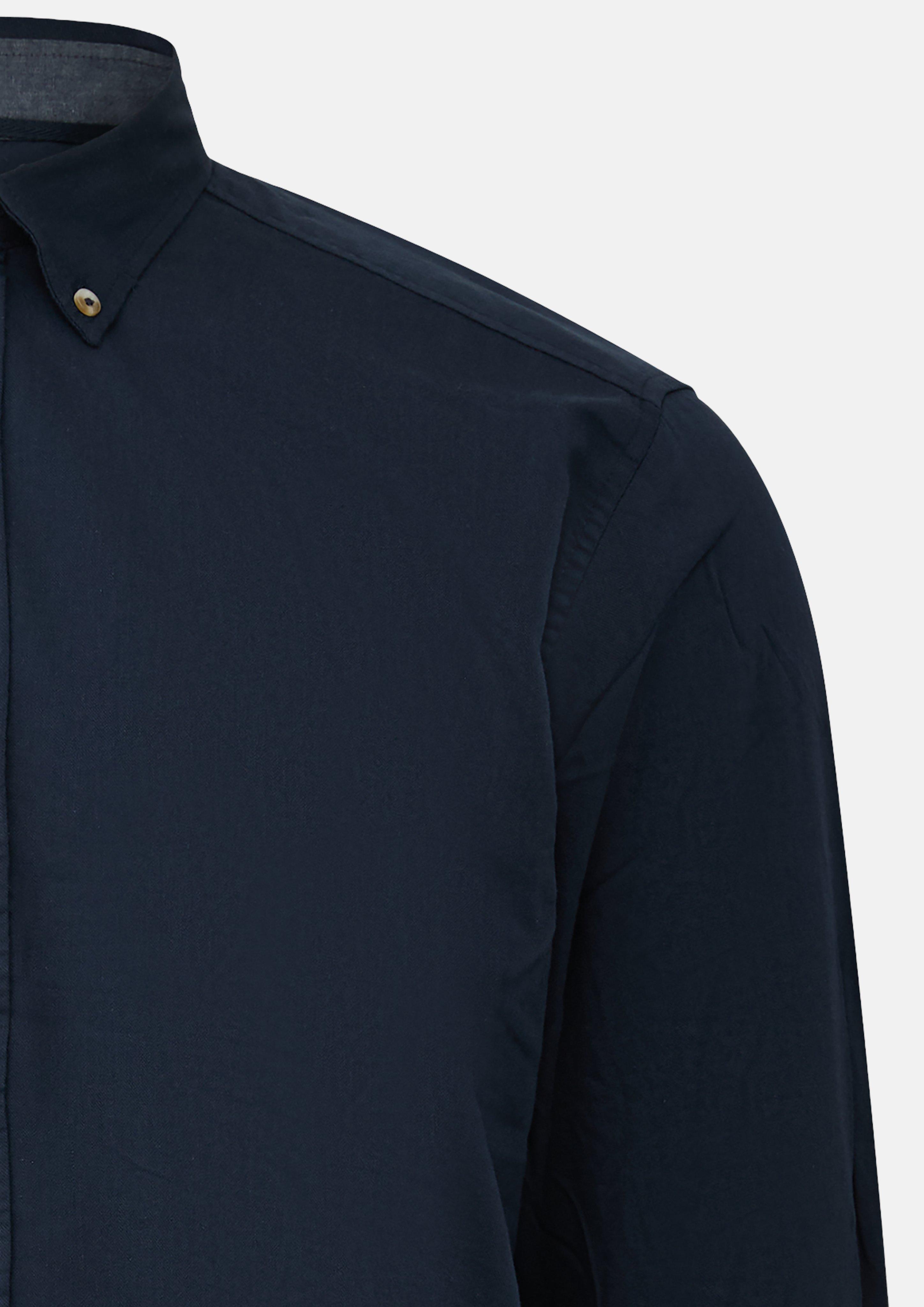 Páni Regular Fit: košeľa mäkká na dotyk s golierom na gombíky vo farbe modrá od s.Oliver Men Big Sizes