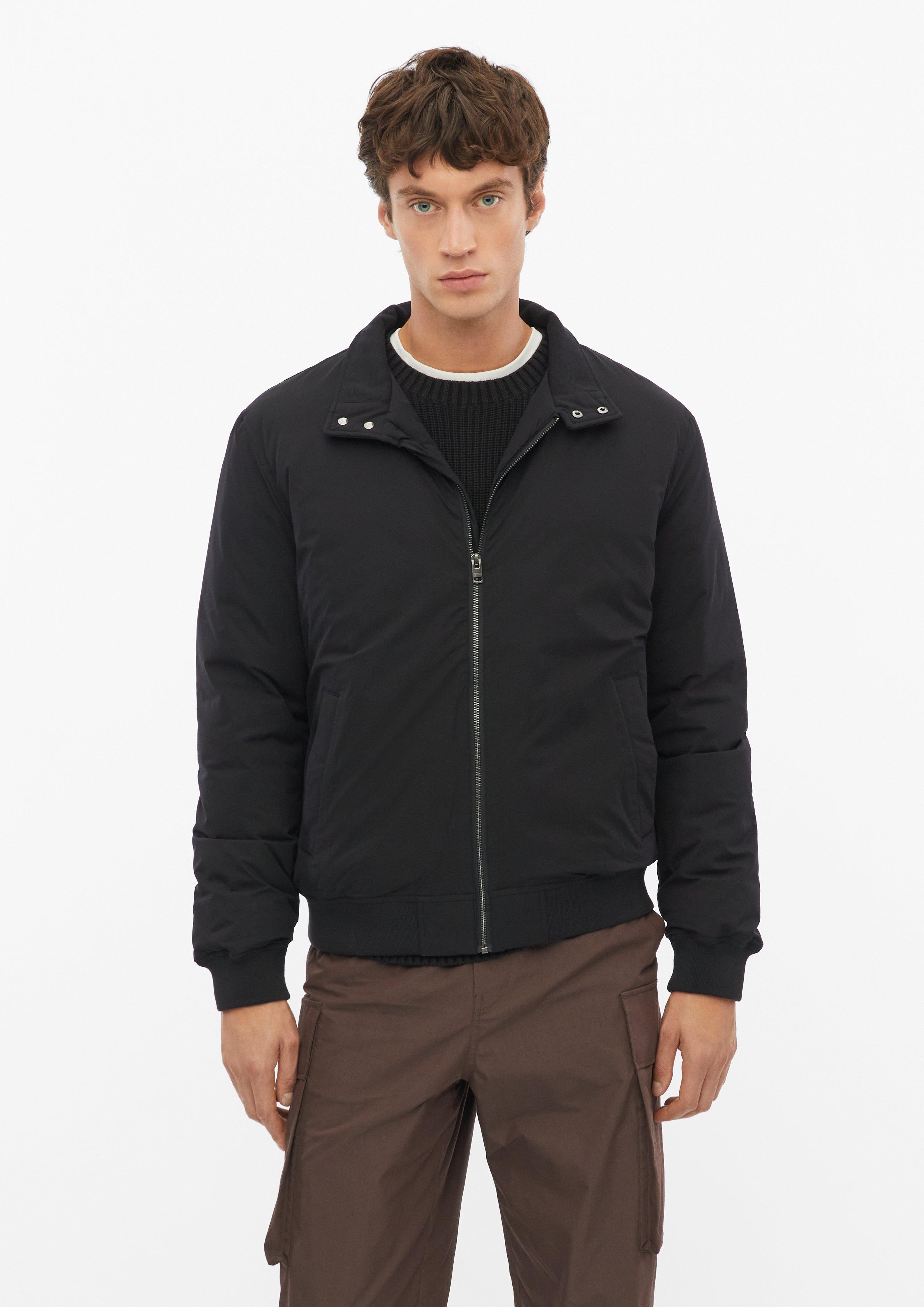 Gefütterte Blouson-Jacke mit 100% Daune in Farbe schwarz von s.Oliver