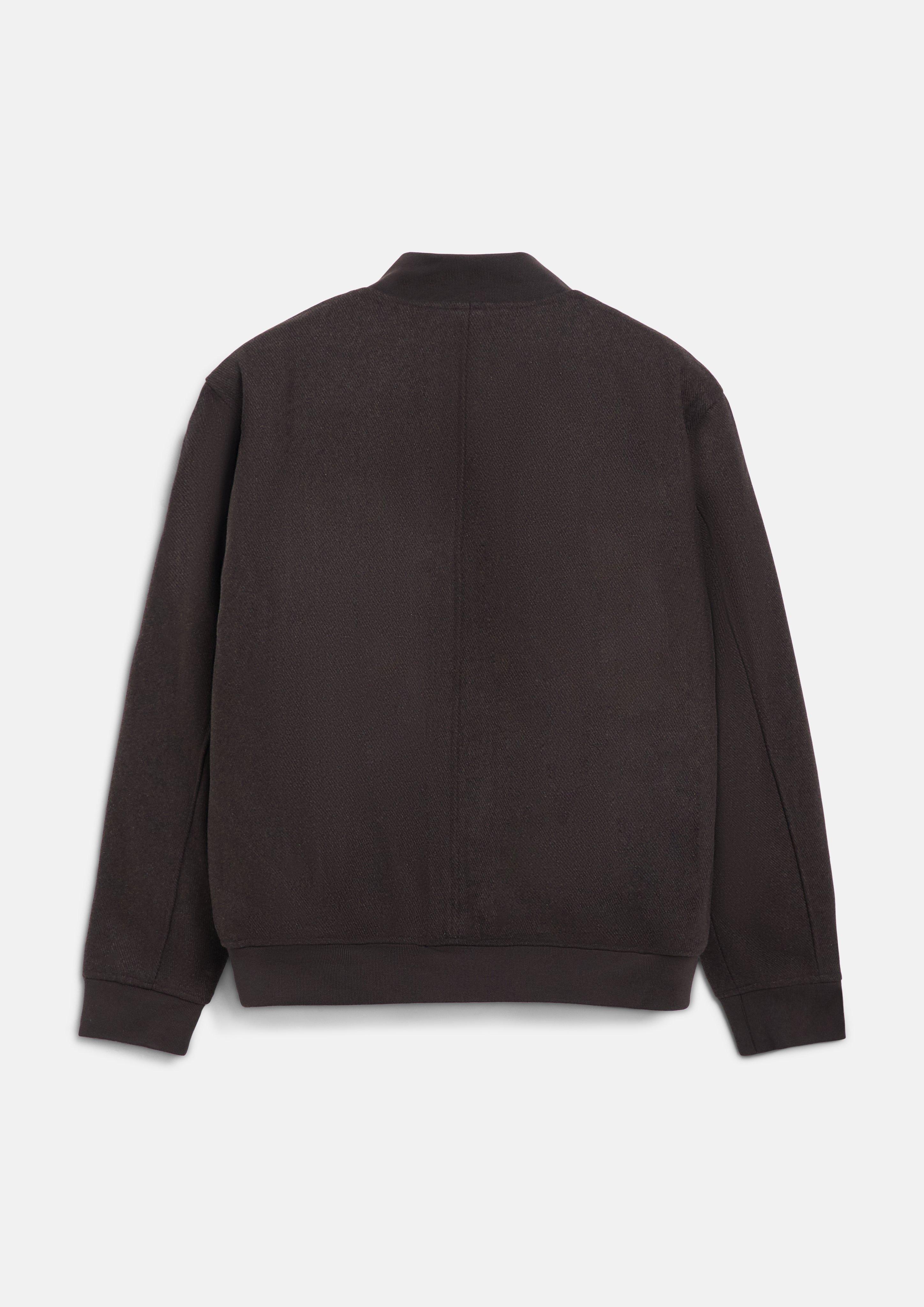 Herren Hochwertige Blousonjacke aus Wollmix in braun von s.Oliver