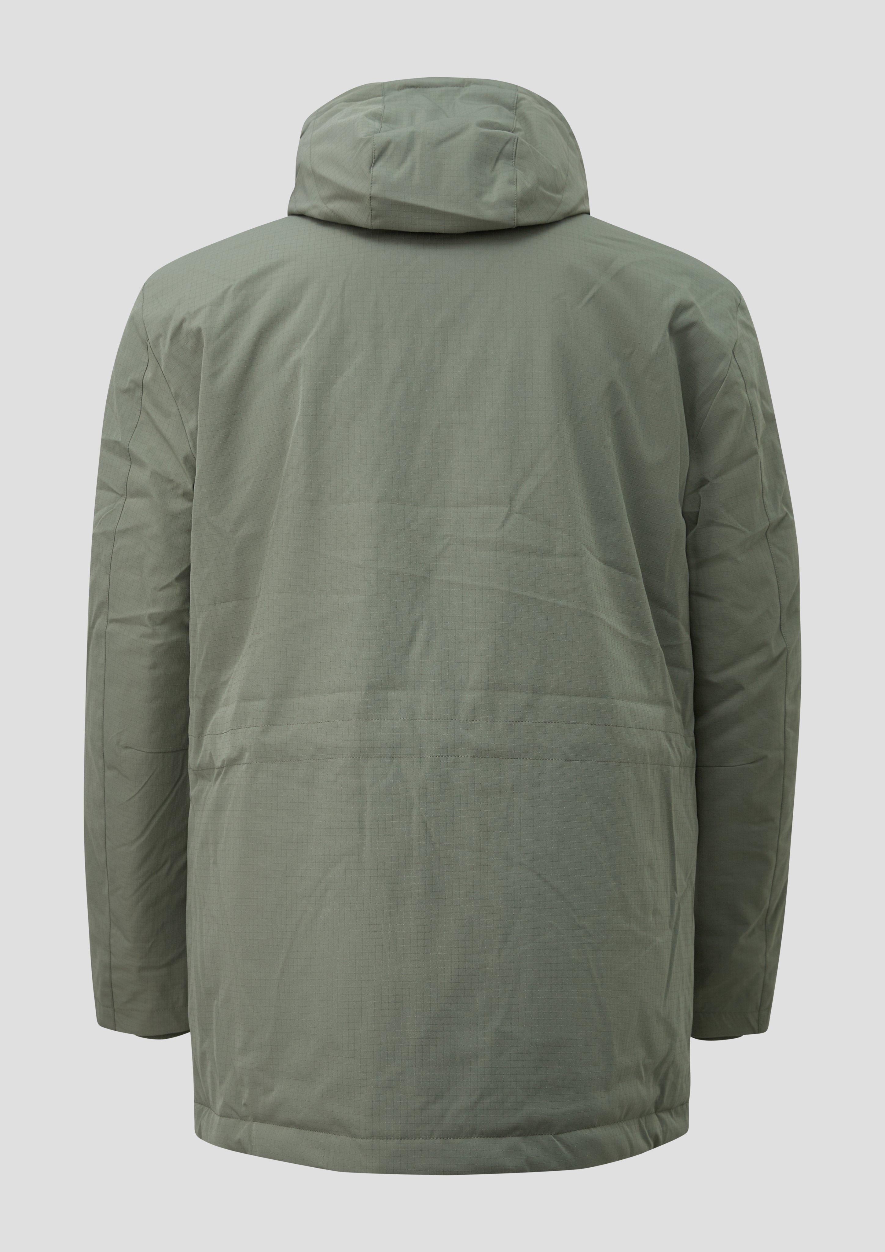 Men Outdoor jacket in olive by s.Oliver Men Big Sizes